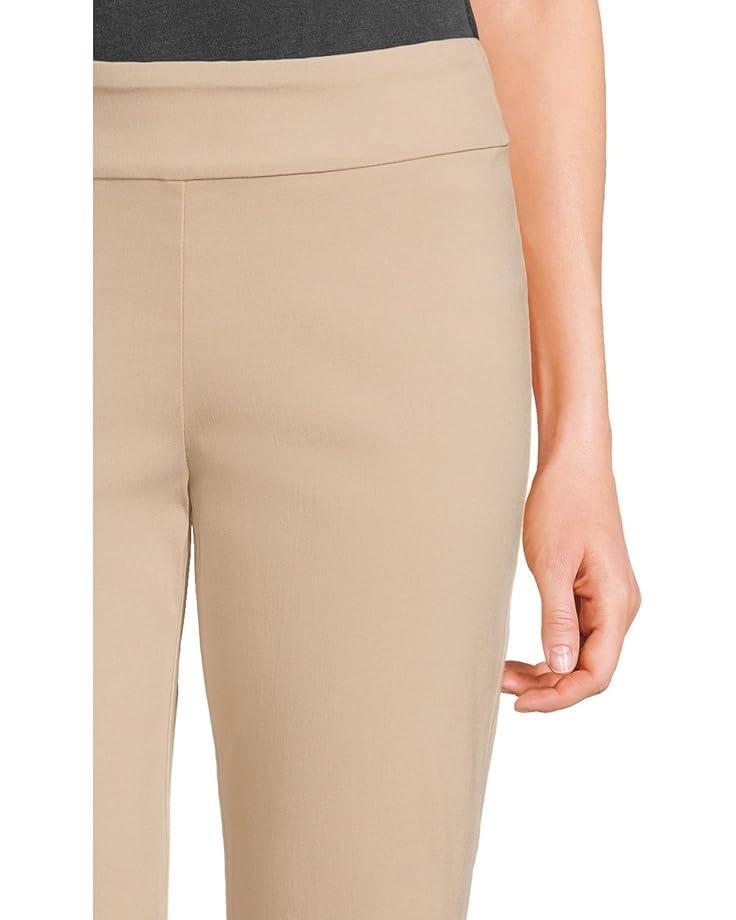 Pull-On Pique Ankle Pants Product Image
