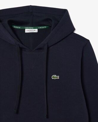 Women's Relaxed Fit Piqué Hoodie Product Image