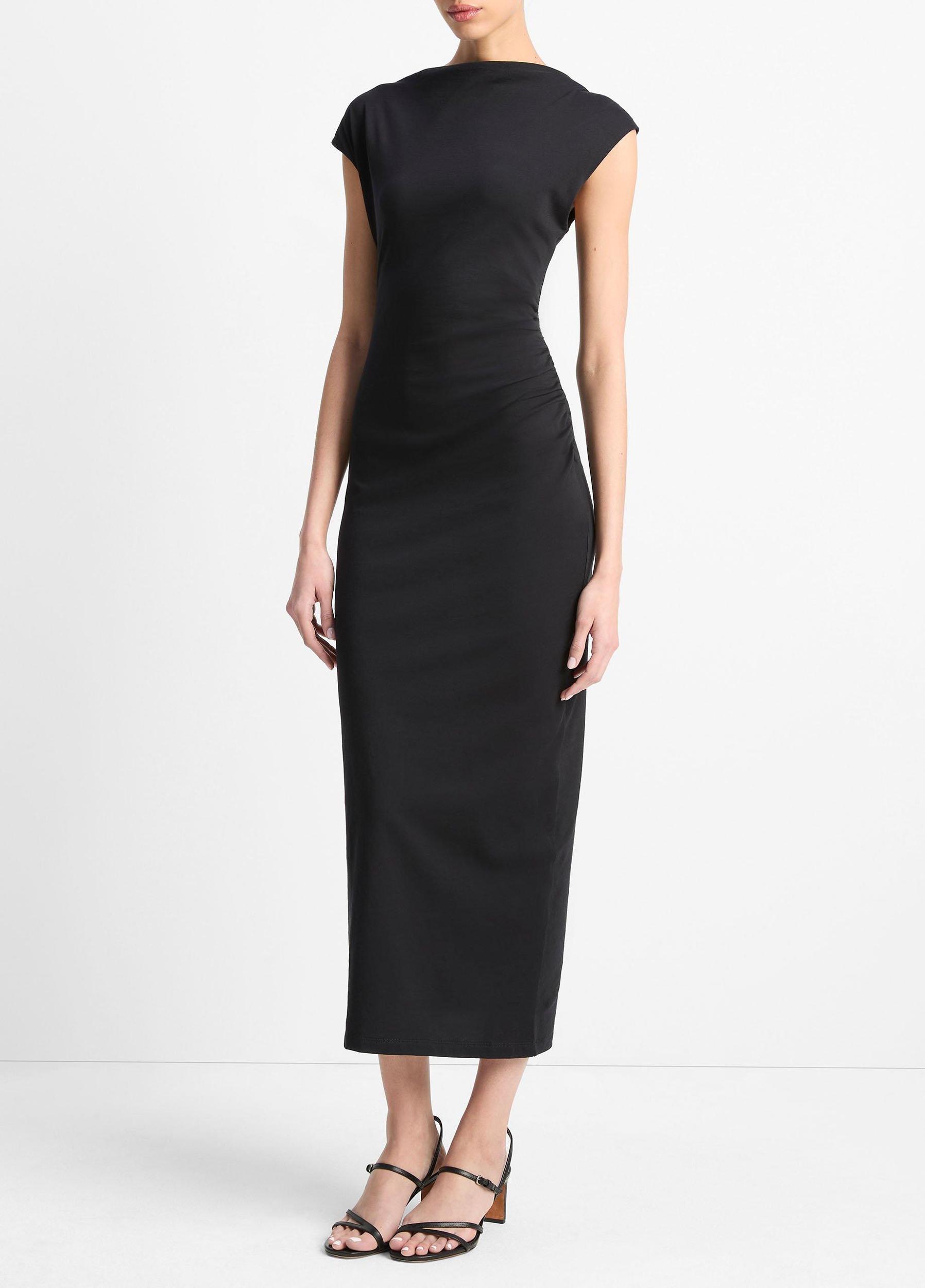 Pima Cotton Muscle-Tee Dress Product Image