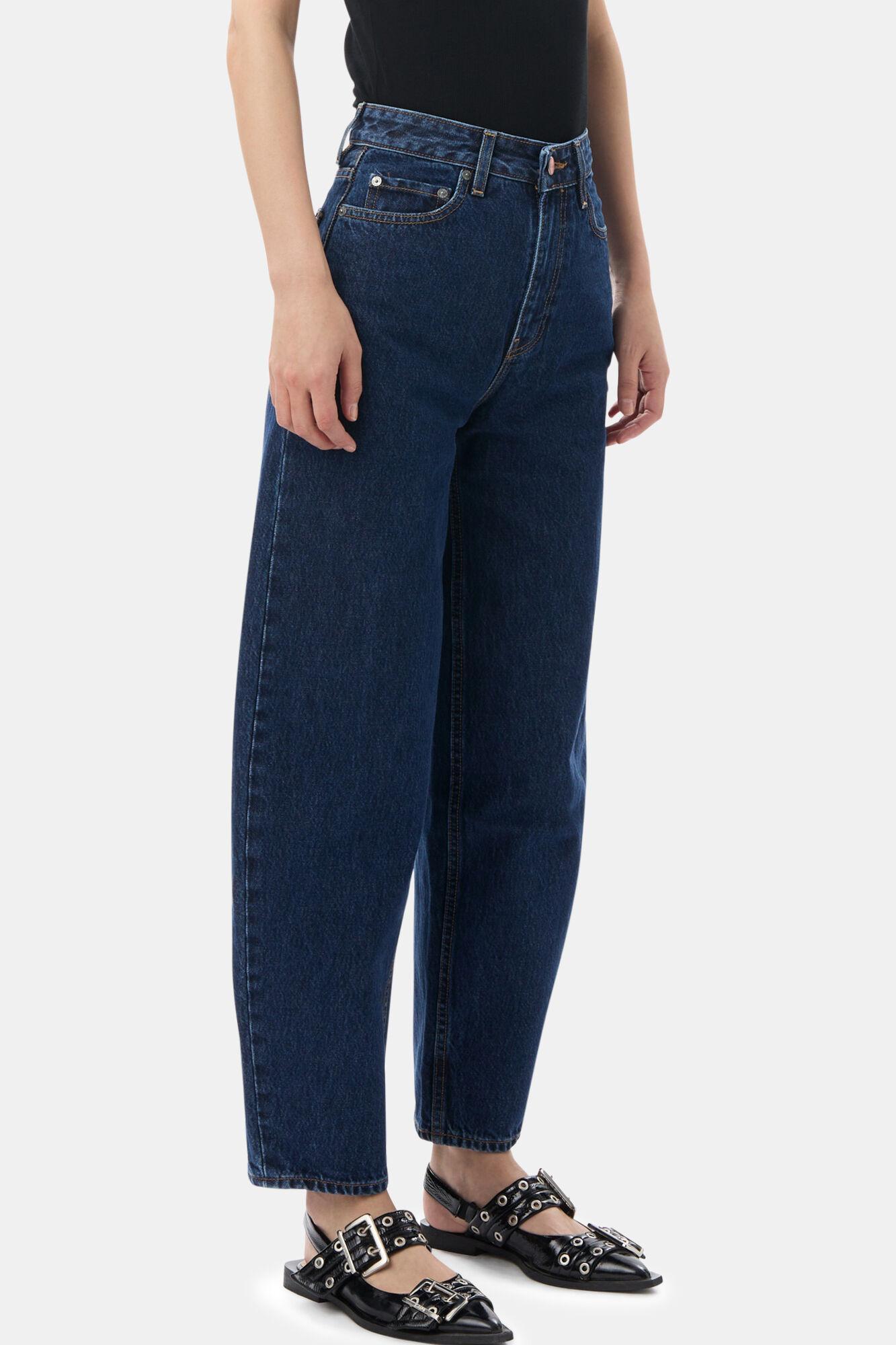 Dark Blue Stary Jeans Product Image