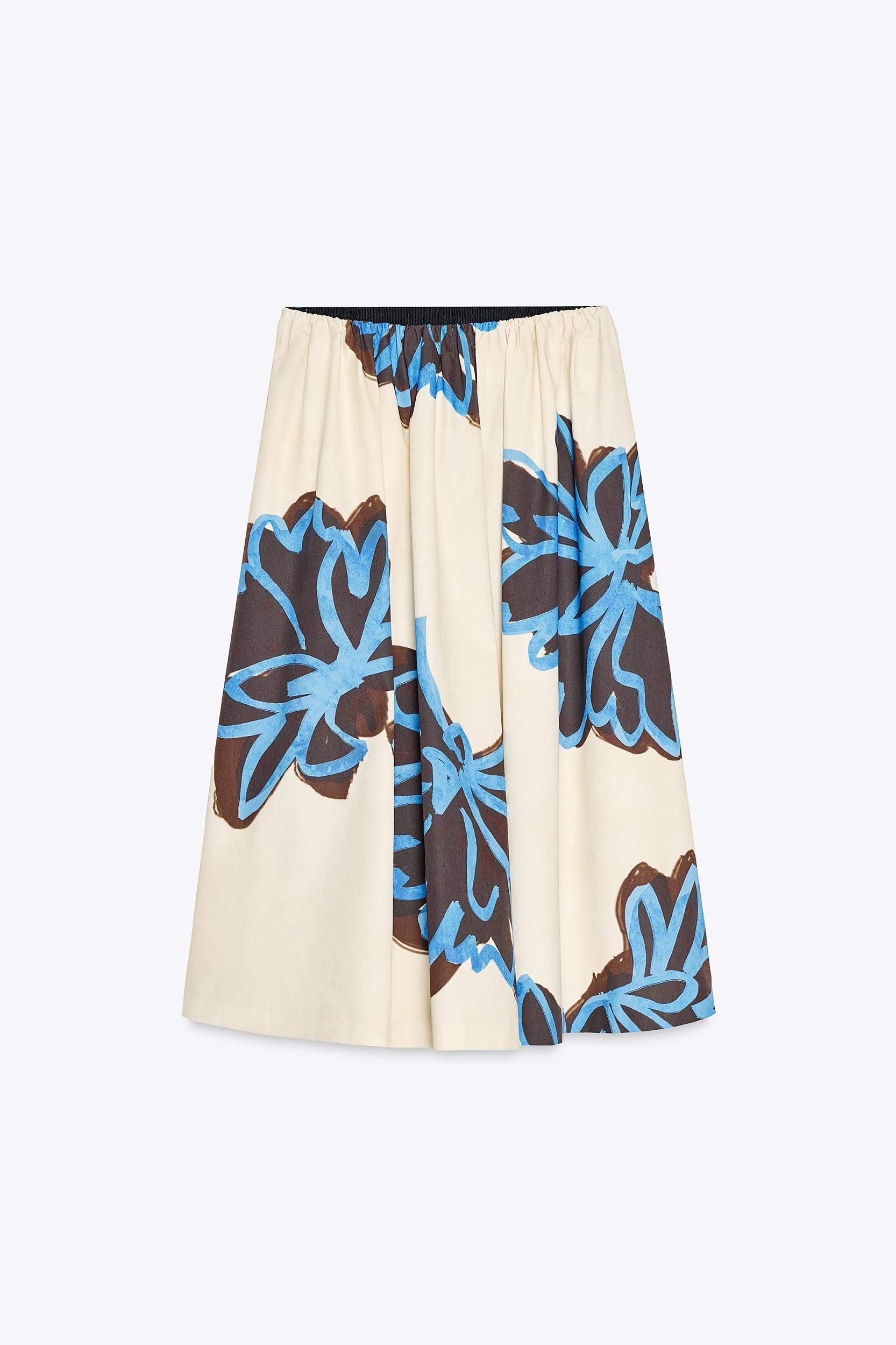 ZW COLLECTION VOLUMINOUS MIDI SKIRT Product Image
