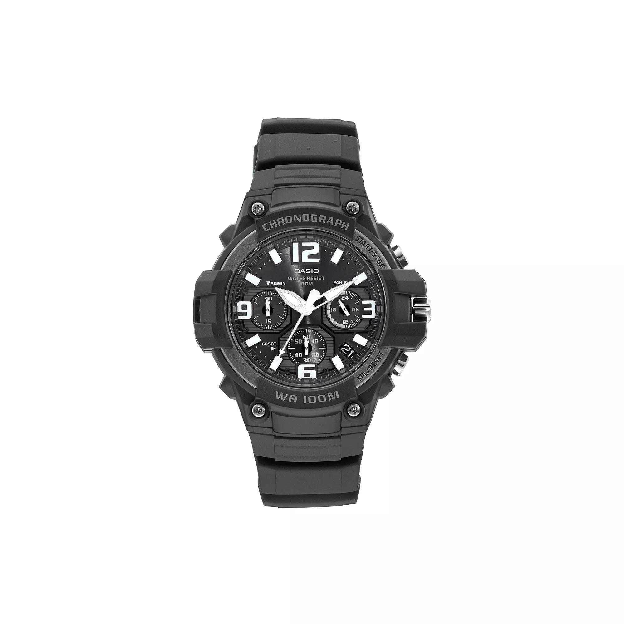 Casio Men's Chronograph Watch, Black Product Image