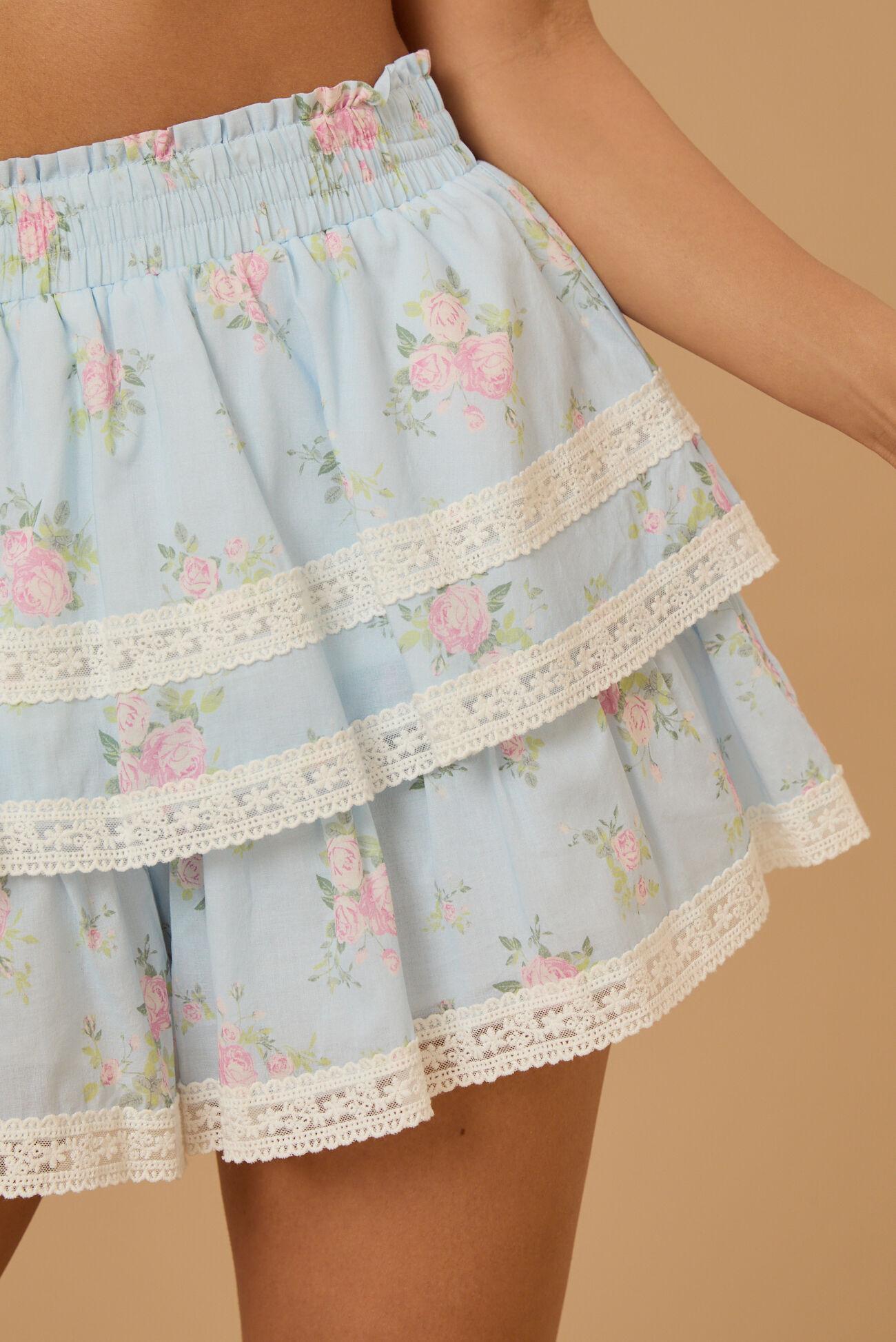 Raleigh Layered Lace Shorts Product Image