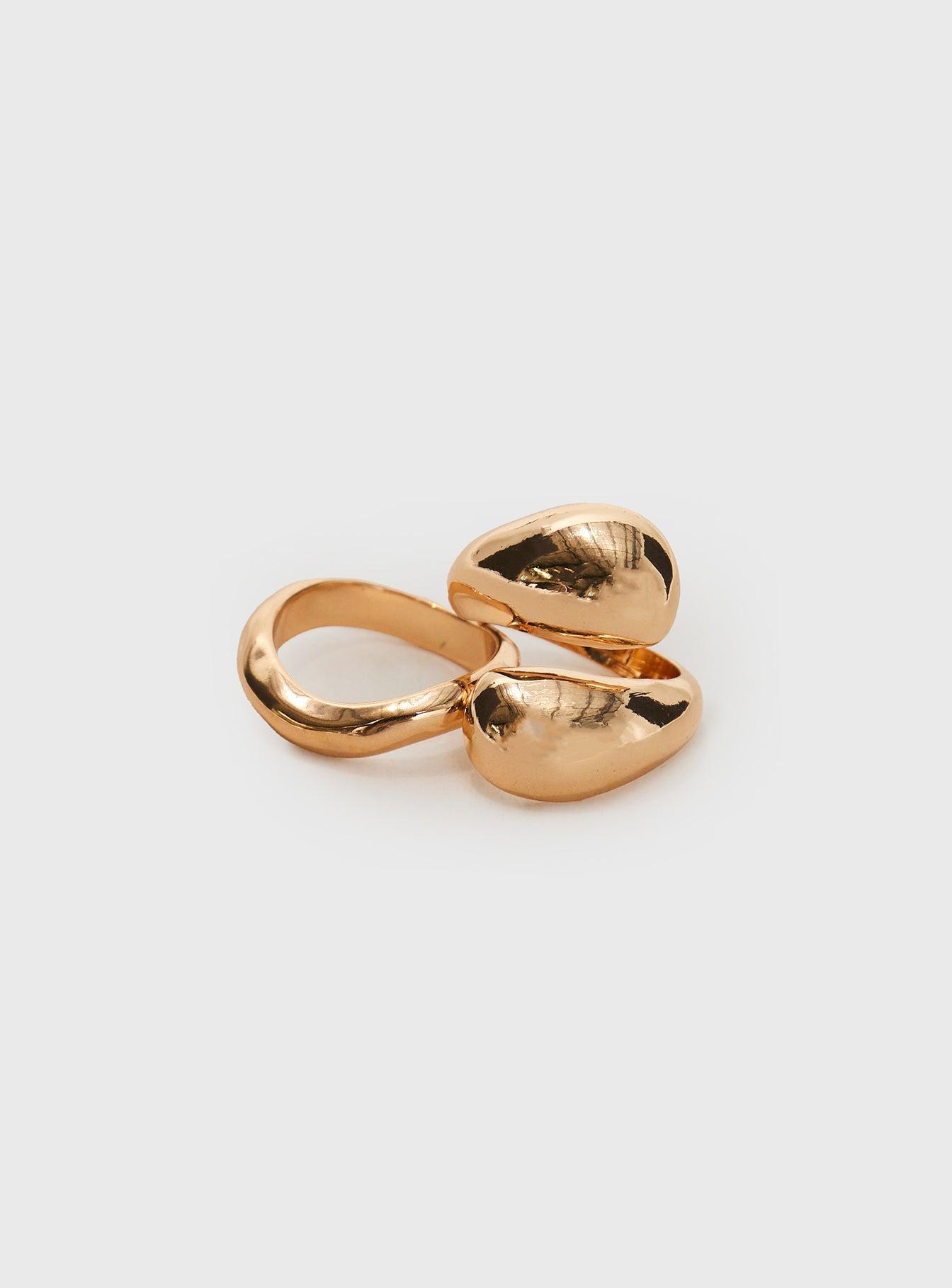 Hopes Up Ring Pack Gold Product Image