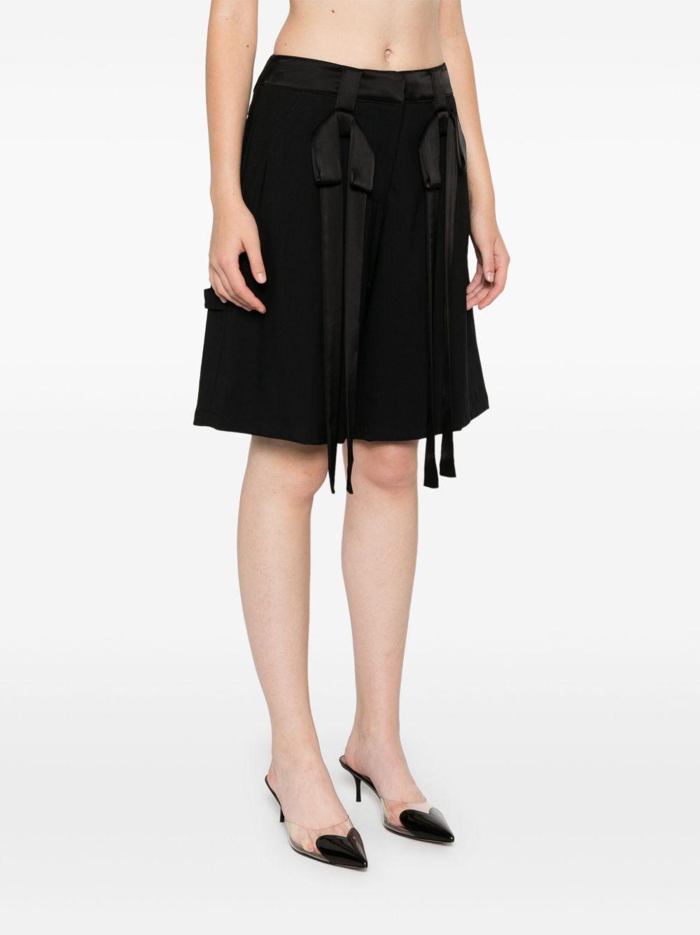 bow-embellished shorts Product Image