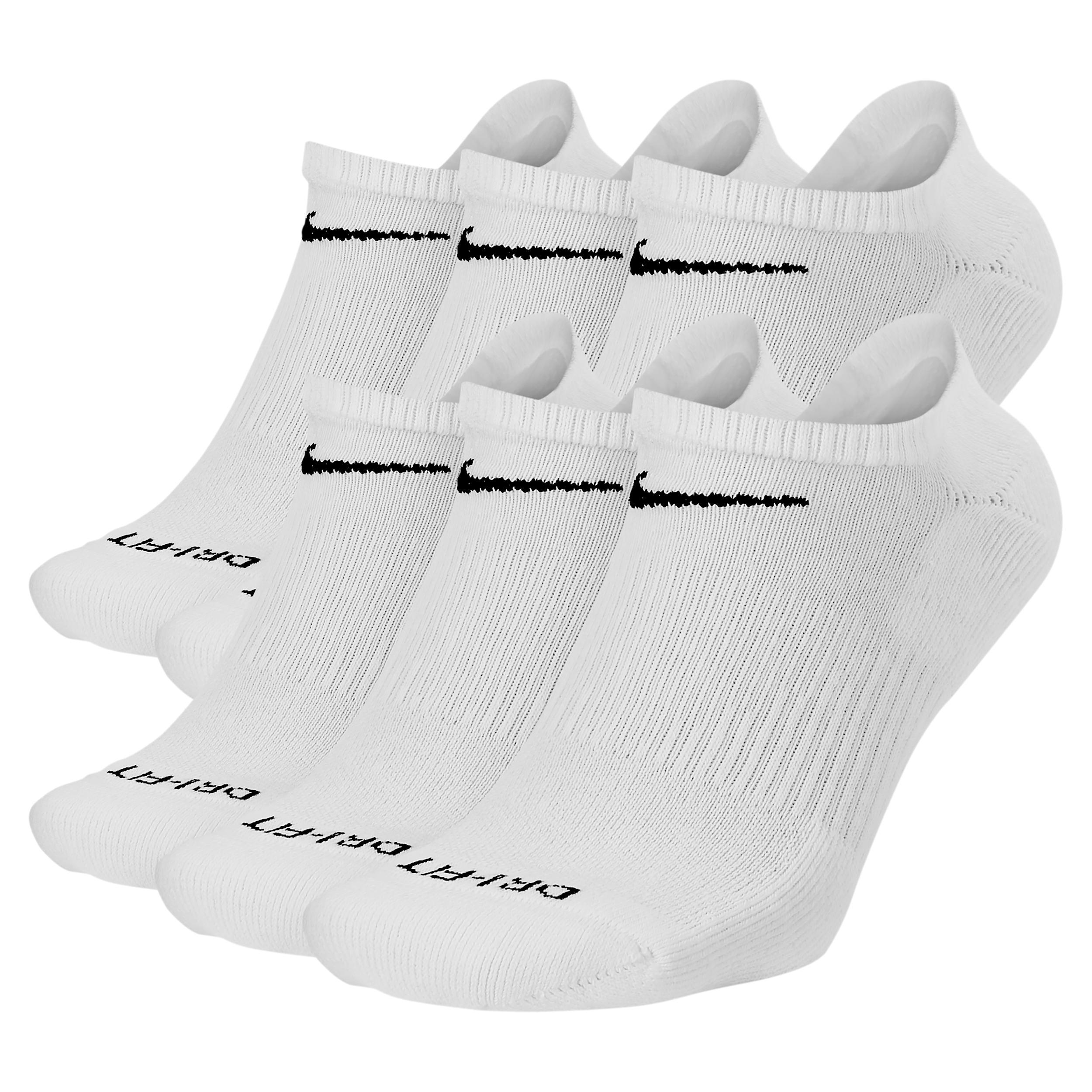 Nike Men's Everyday Plus Cushioned Training No-Show Socks (6 Pairs) Product Image