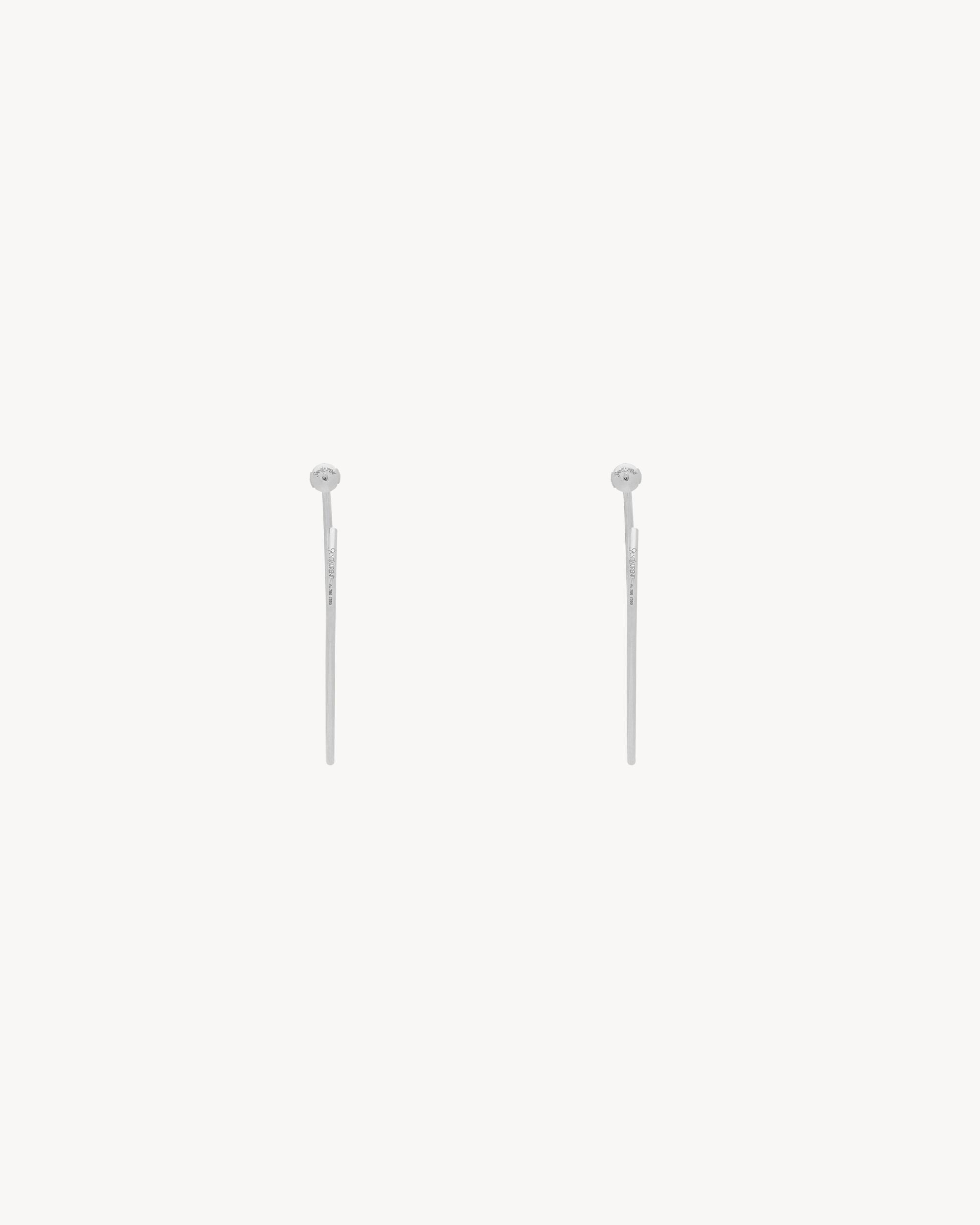 hoop earrings in 18K grey gold Product Image