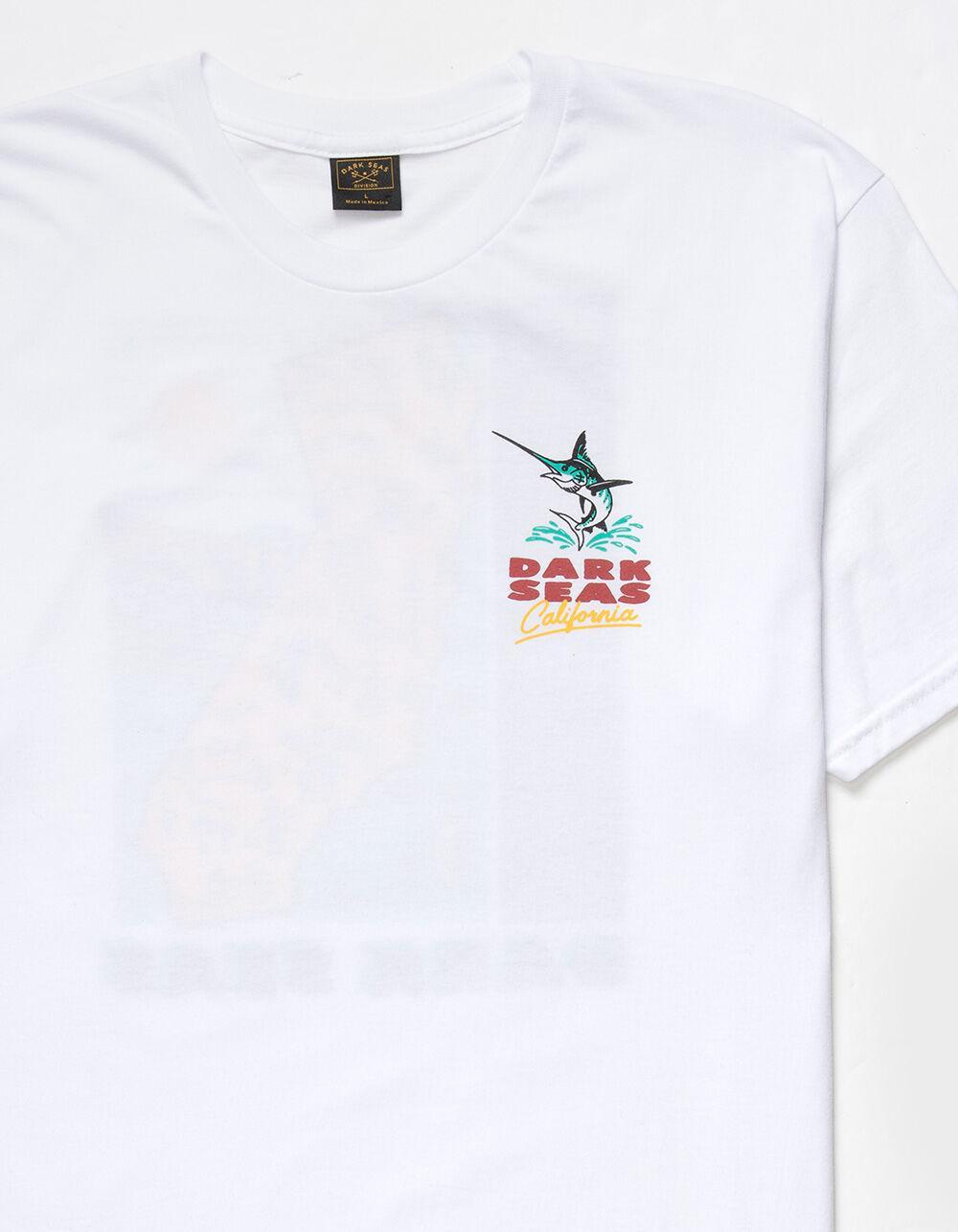 DARK SEAS California Mens Tee - WHITE Product Image