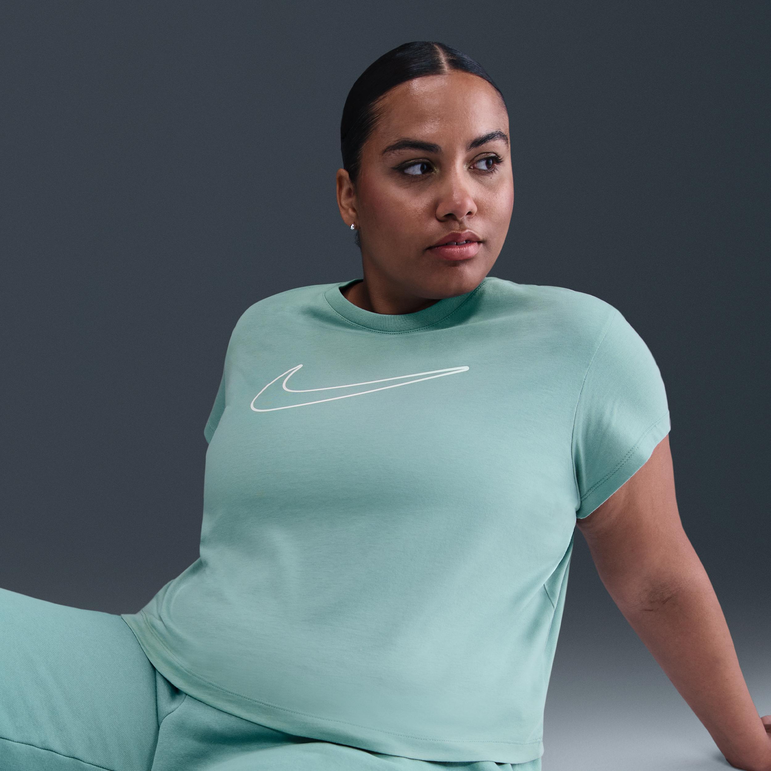 Nike Sportswear Women's Short-Sleeve Graphic T-Shirt (Plus Size) Product Image