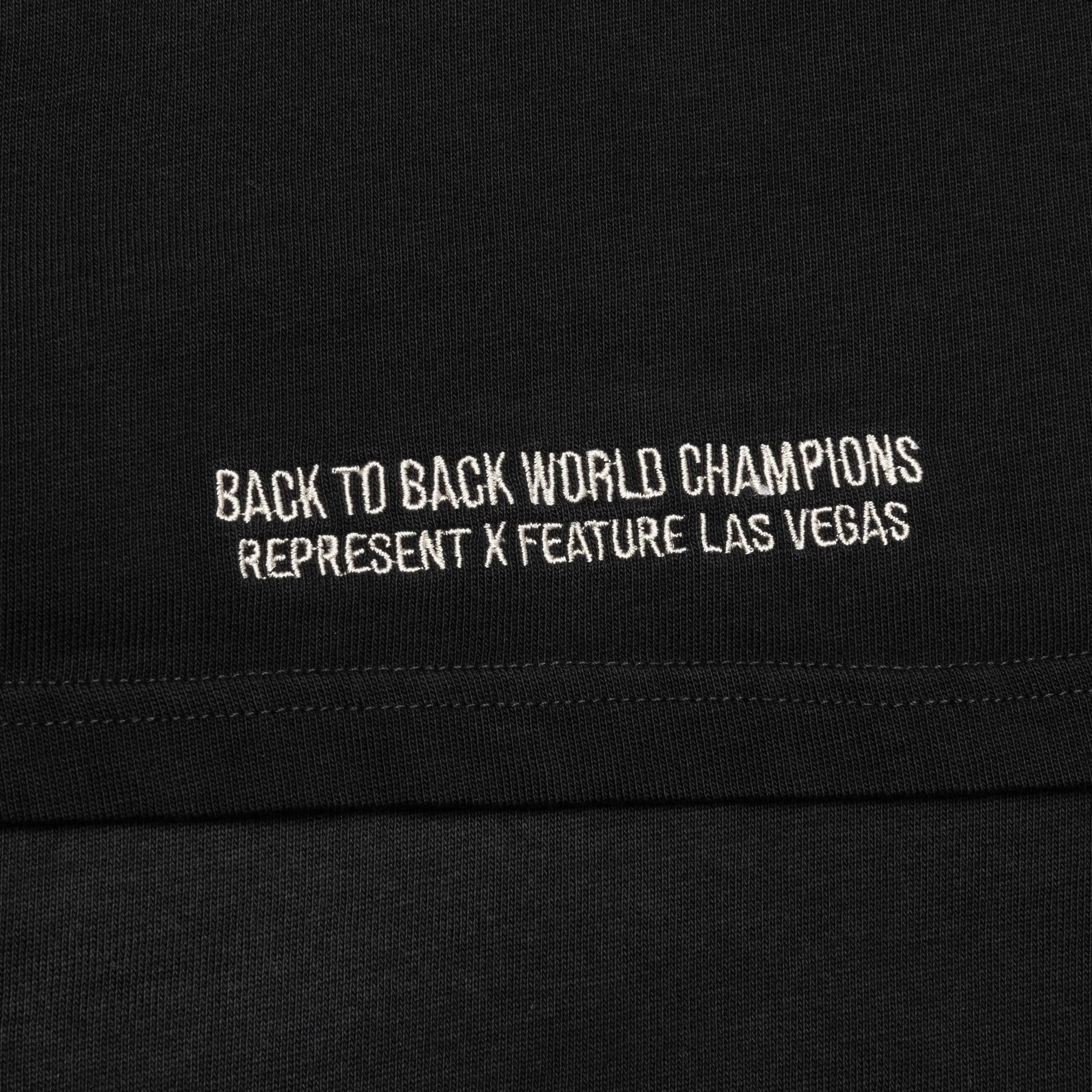 Feature x Represent Head 2 Head T-Shirt - Stained Black Male Product Image
