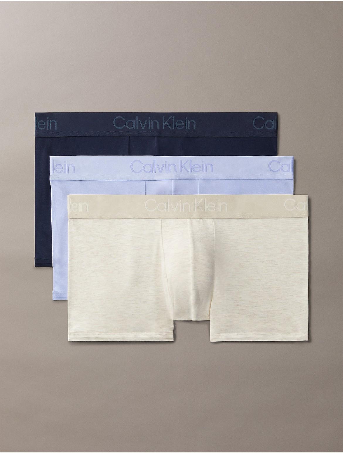 Calvin Klein Men's Ultra Soft Modal 3-Pack Trunk - Black - XL Product Image