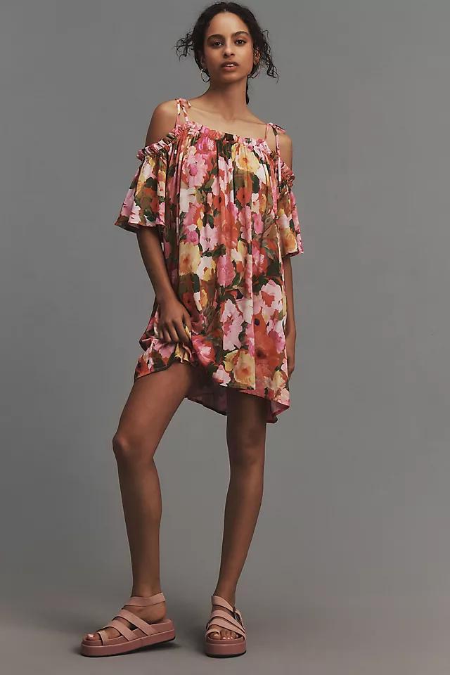 Conditions Apply Printed Tie-Strap Short Kaftan Product Image
