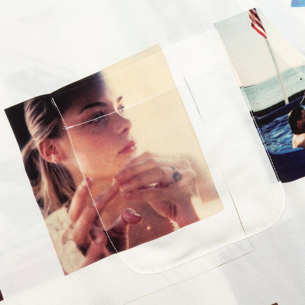 Davide Sorrenti Hawaiian Type-1 S/S Shirt - White Male Product Image