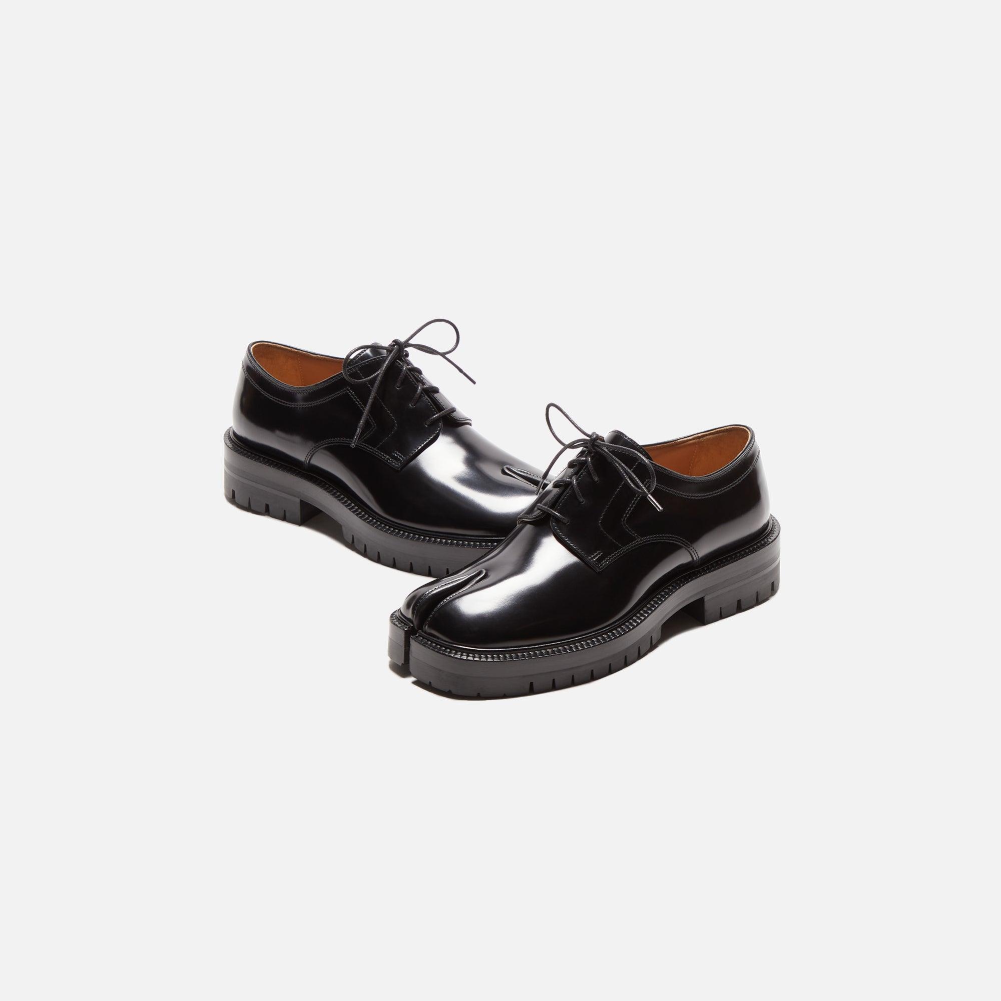 Maison Margiela WMNS Tabi County Lace Up - Black Female Product Image