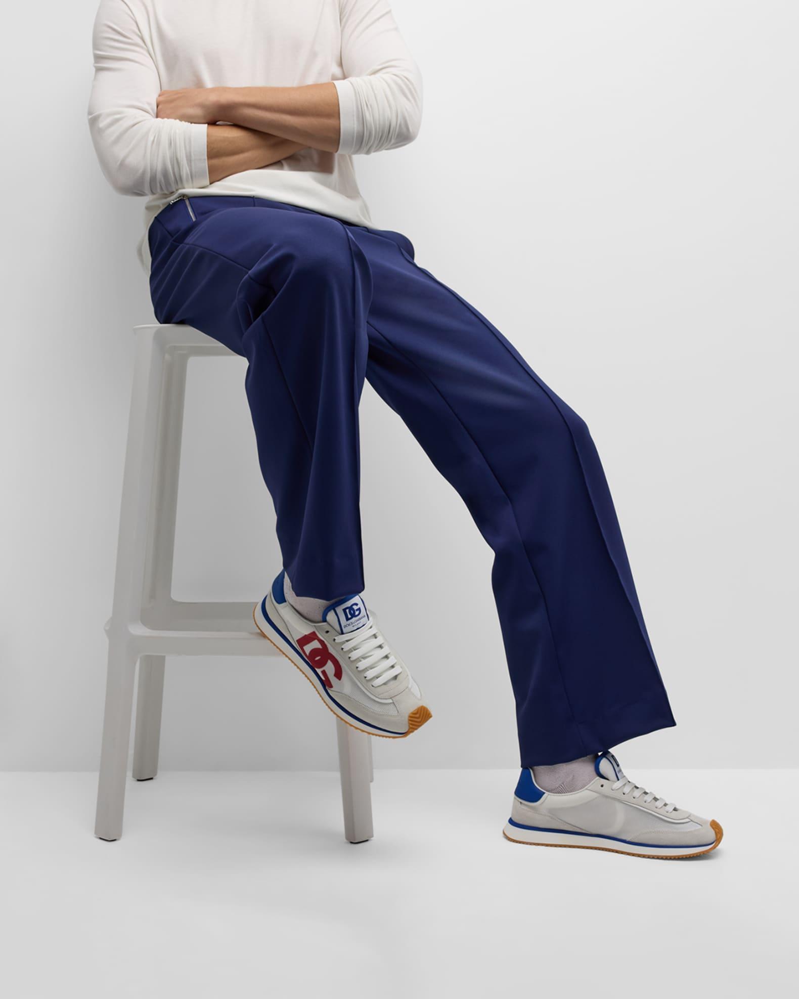 Men's Mixed-Material DG Cushion Sneakers Product Image