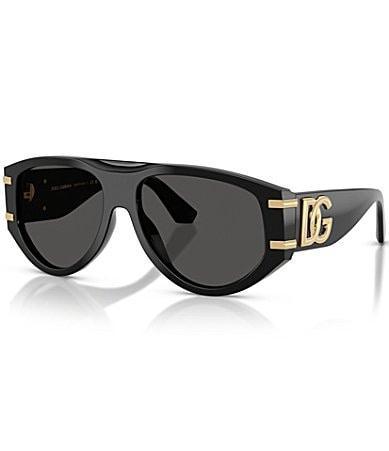 Womens 57MM Aviator Sunglasses Product Image