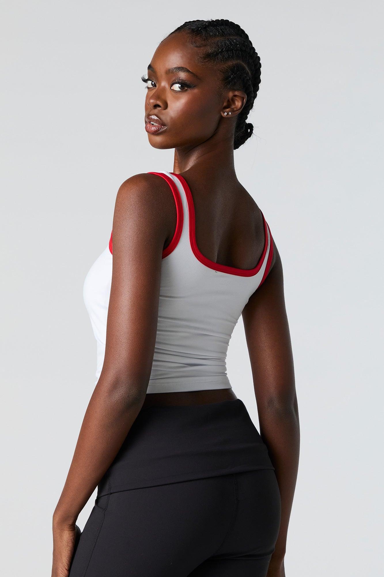 Chicago Graphic Contrast Trim Tank Female Product Image