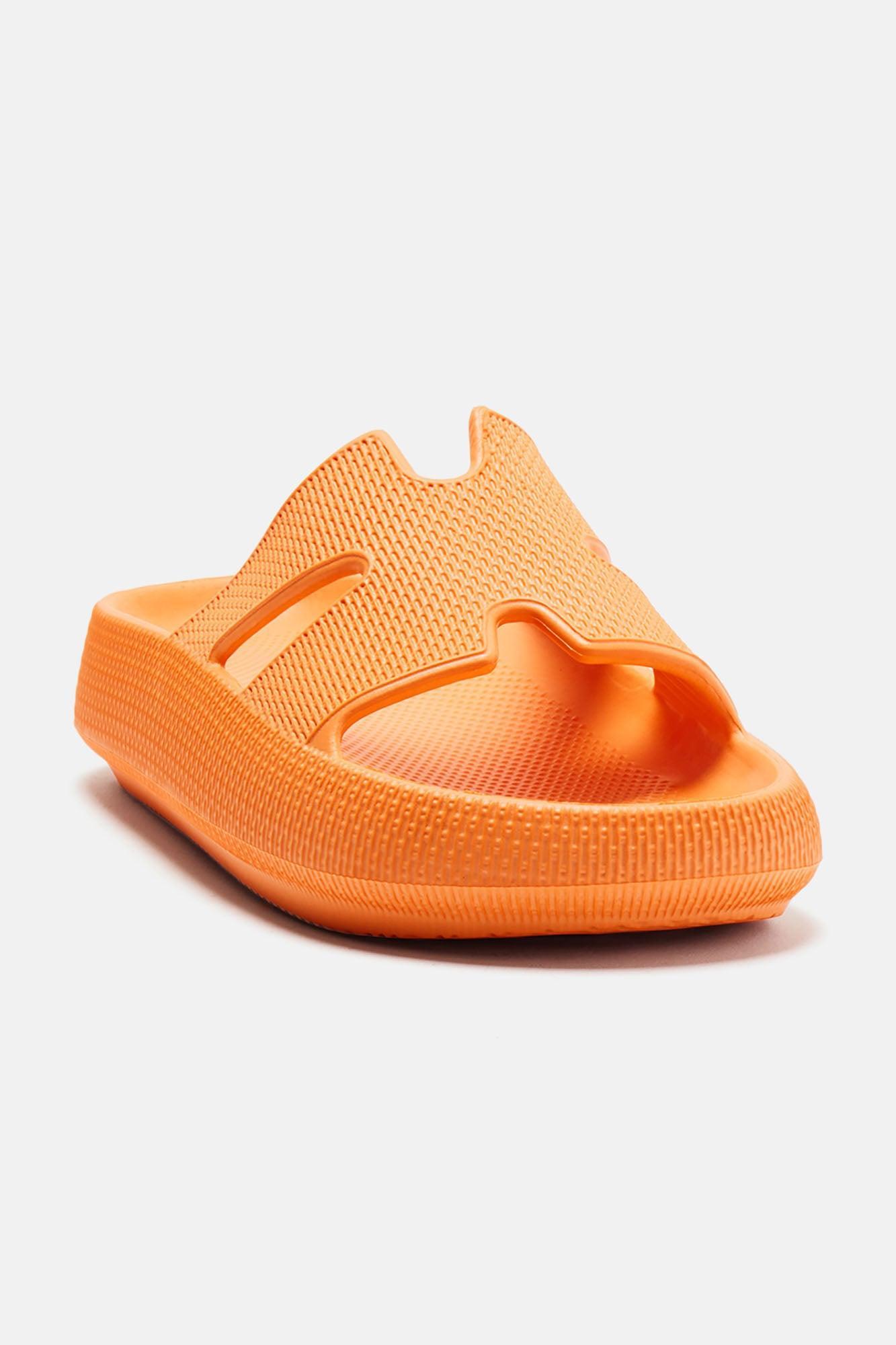 Can You Dig It Casual Slides - Orange Product Image