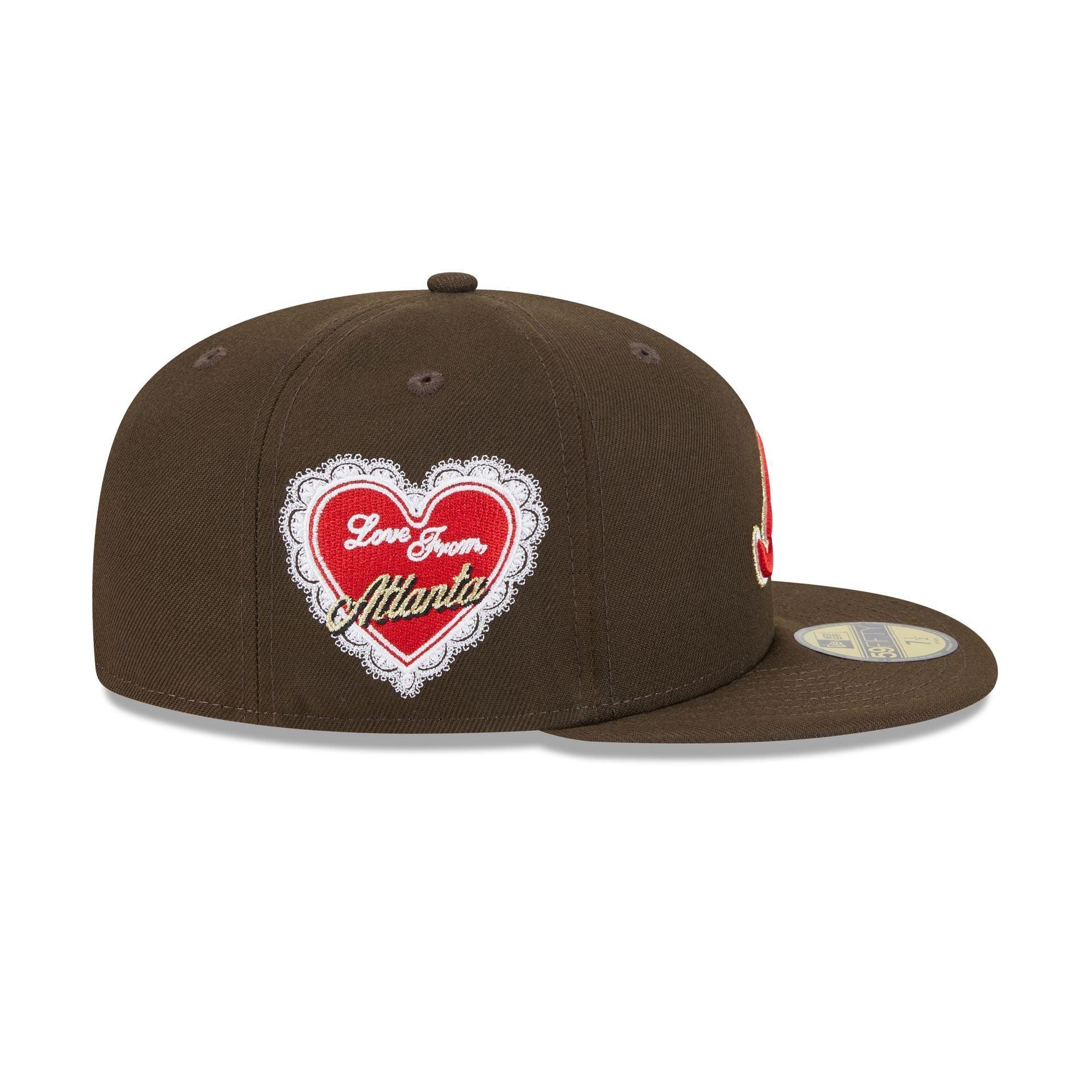 Love From Atlanta Braves 59FIFTY Fitted Hat Male Product Image