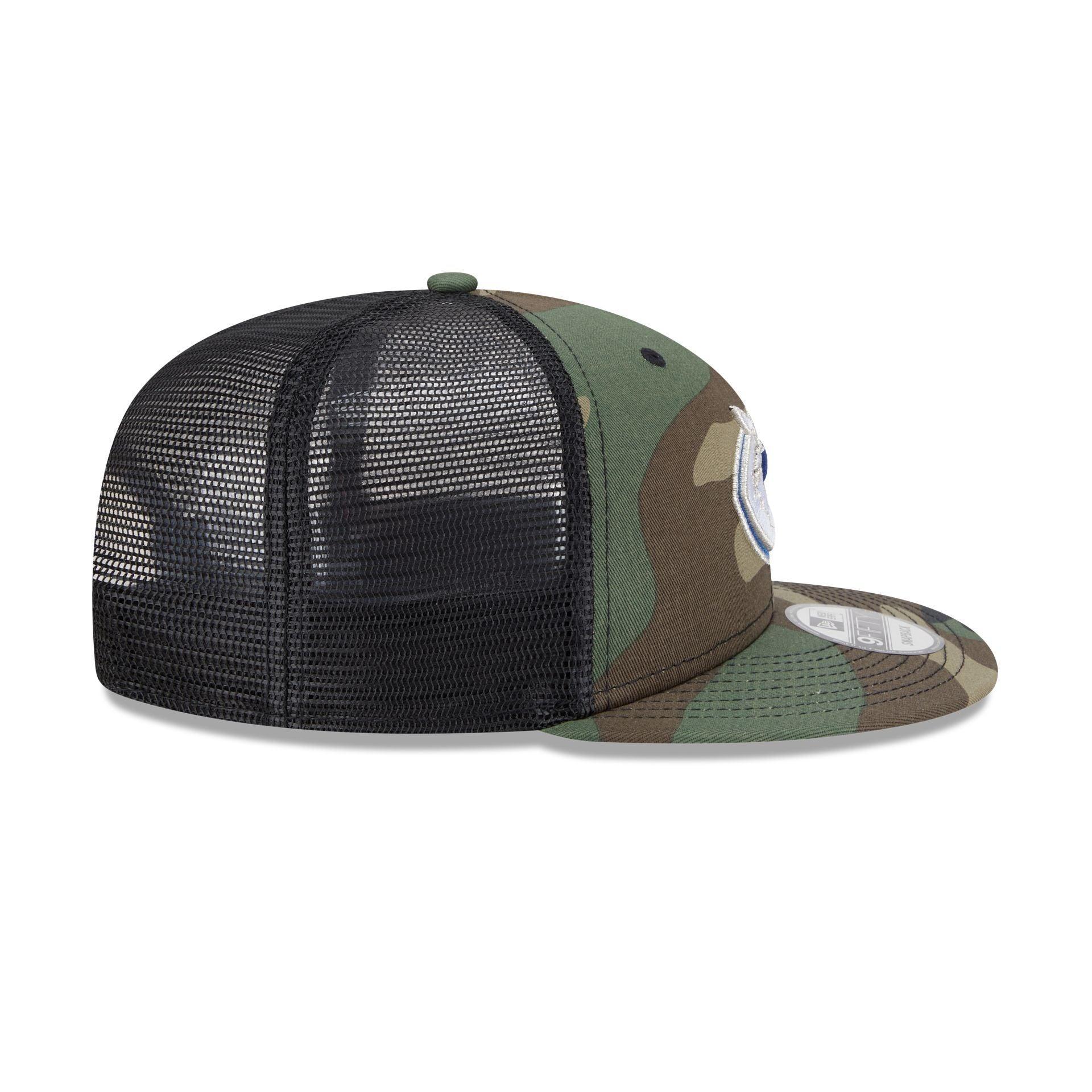 Vancouver Canucks Camo 9FIFTY Trucker Hat Male Product Image