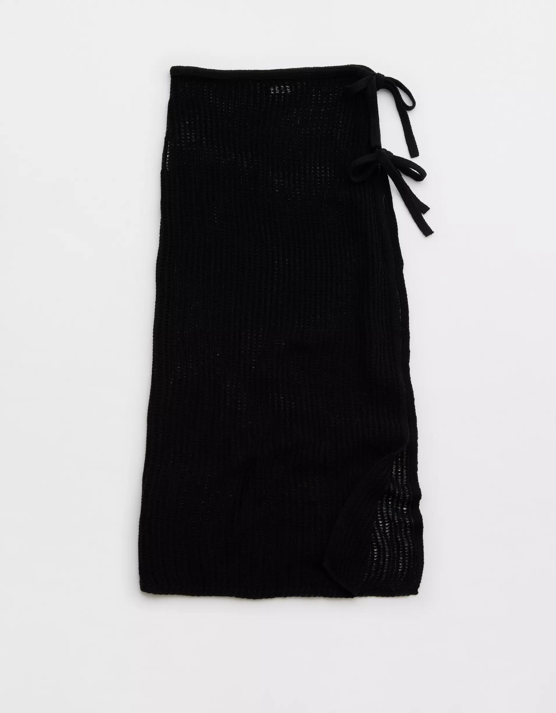 Aerie Crochet Wrap Sarong Product Image