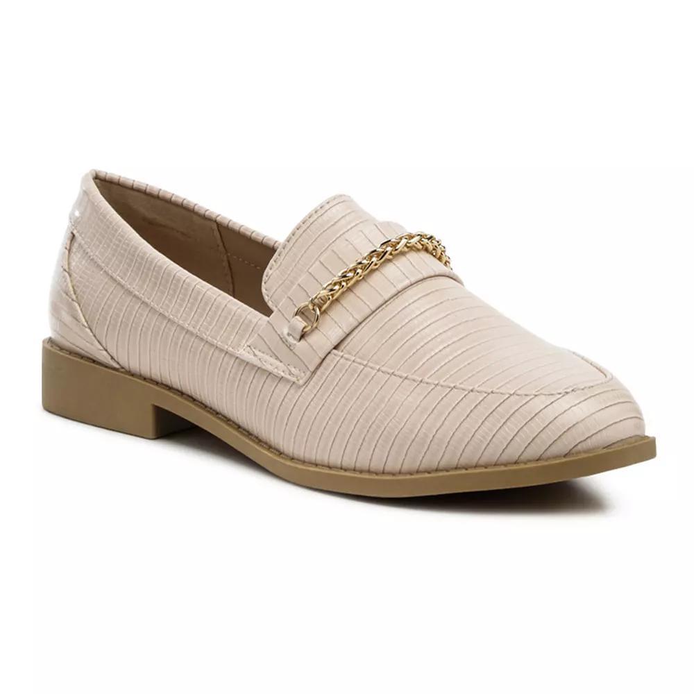 London Rag Vouse Women's Loafers, Size: 6, Beige Product Image