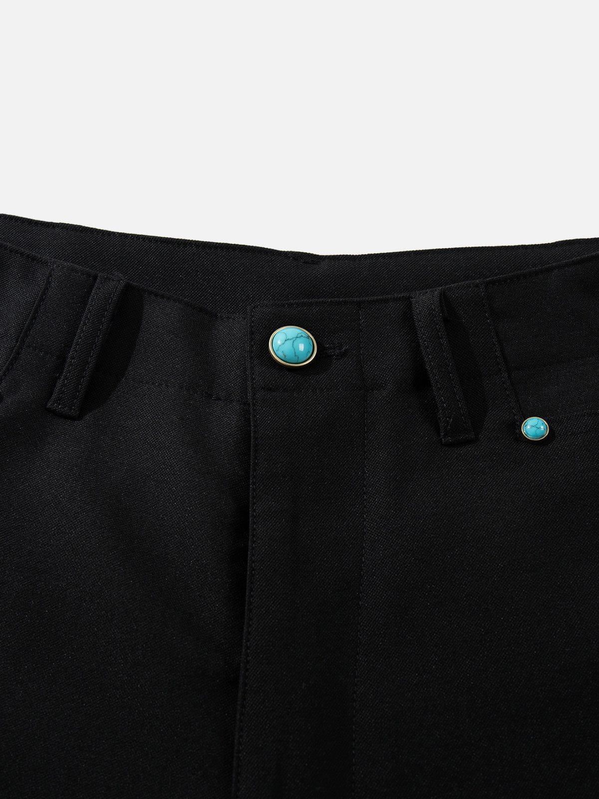 Aelfric Eden Calaite Button Baggy Cargo Pants Product Image