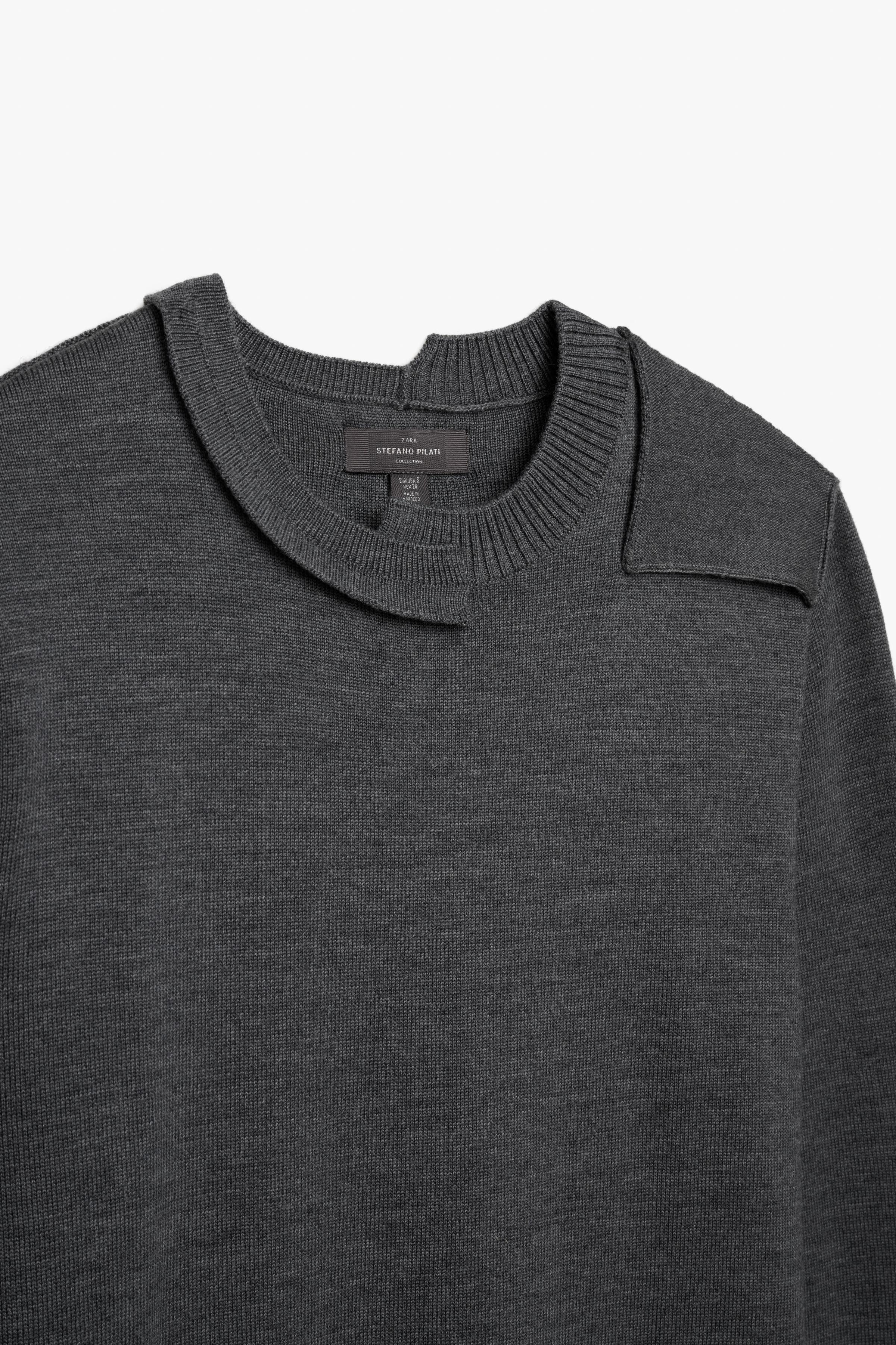 CUT OUT PATCHWORK SWEATER X STEFANO PILATI Product Image