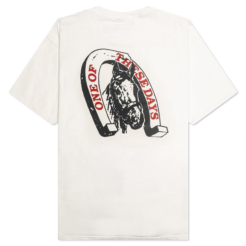 Lucky Number 73 S/S T-Shirt - Bone Male Product Image