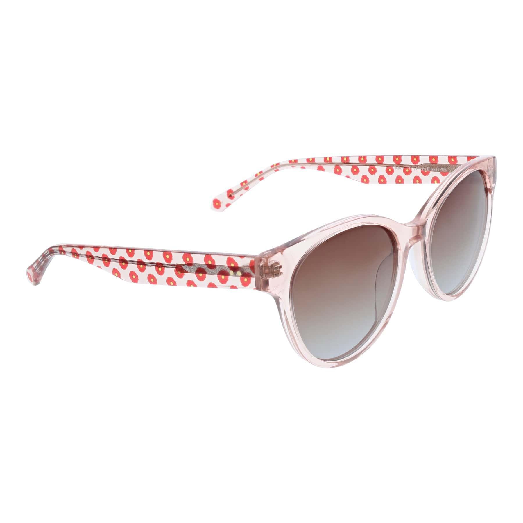 Vera Bradley Charley Polarized Sunglasses Women in Tiny Poppy Ditsy Product Image