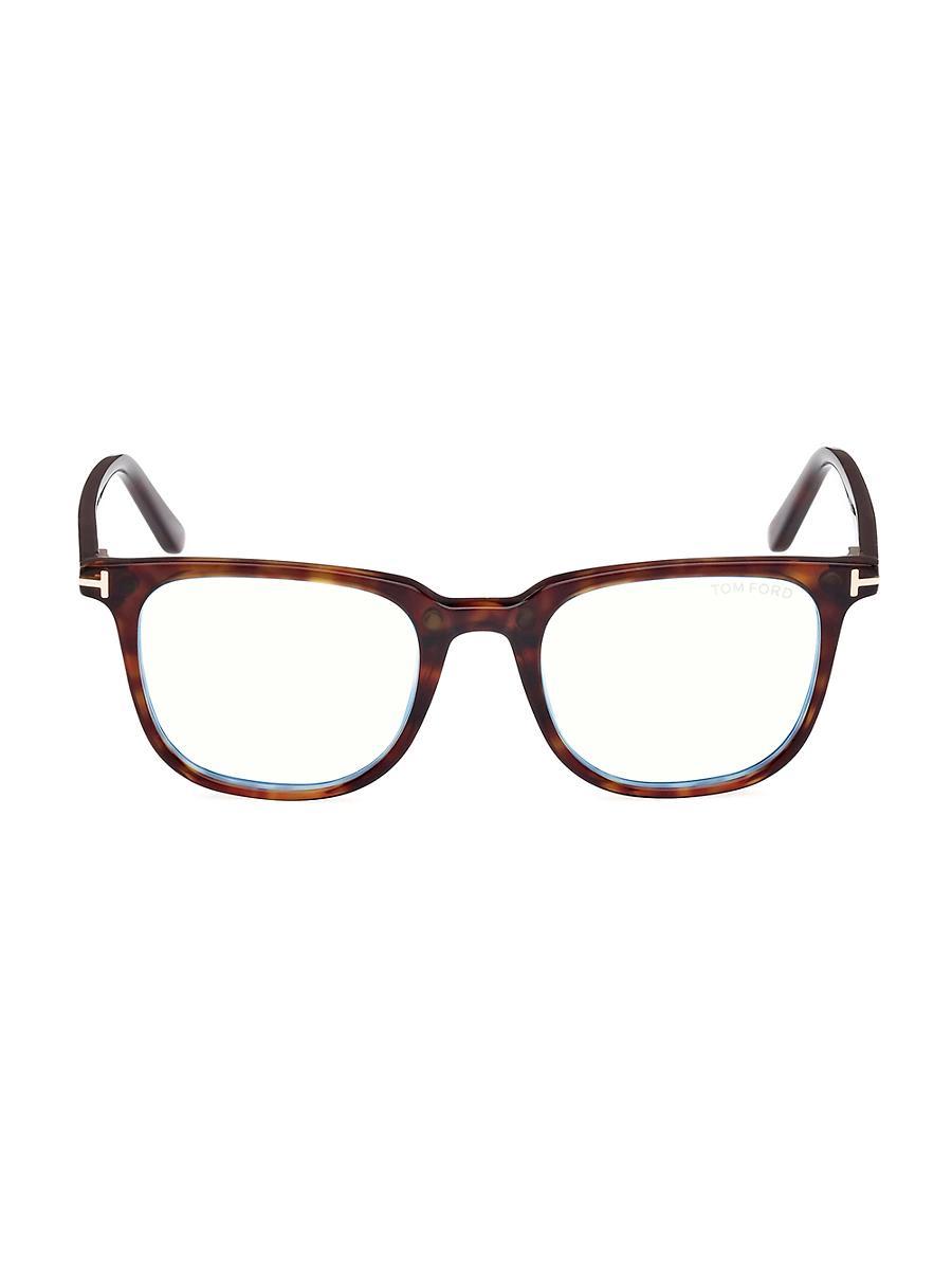 Womens 50MM Square Clip-On Glasses Product Image