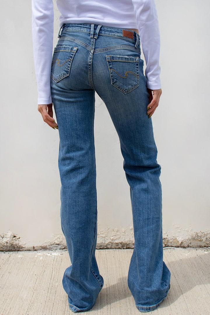 Low waist flared jeans Product Image
