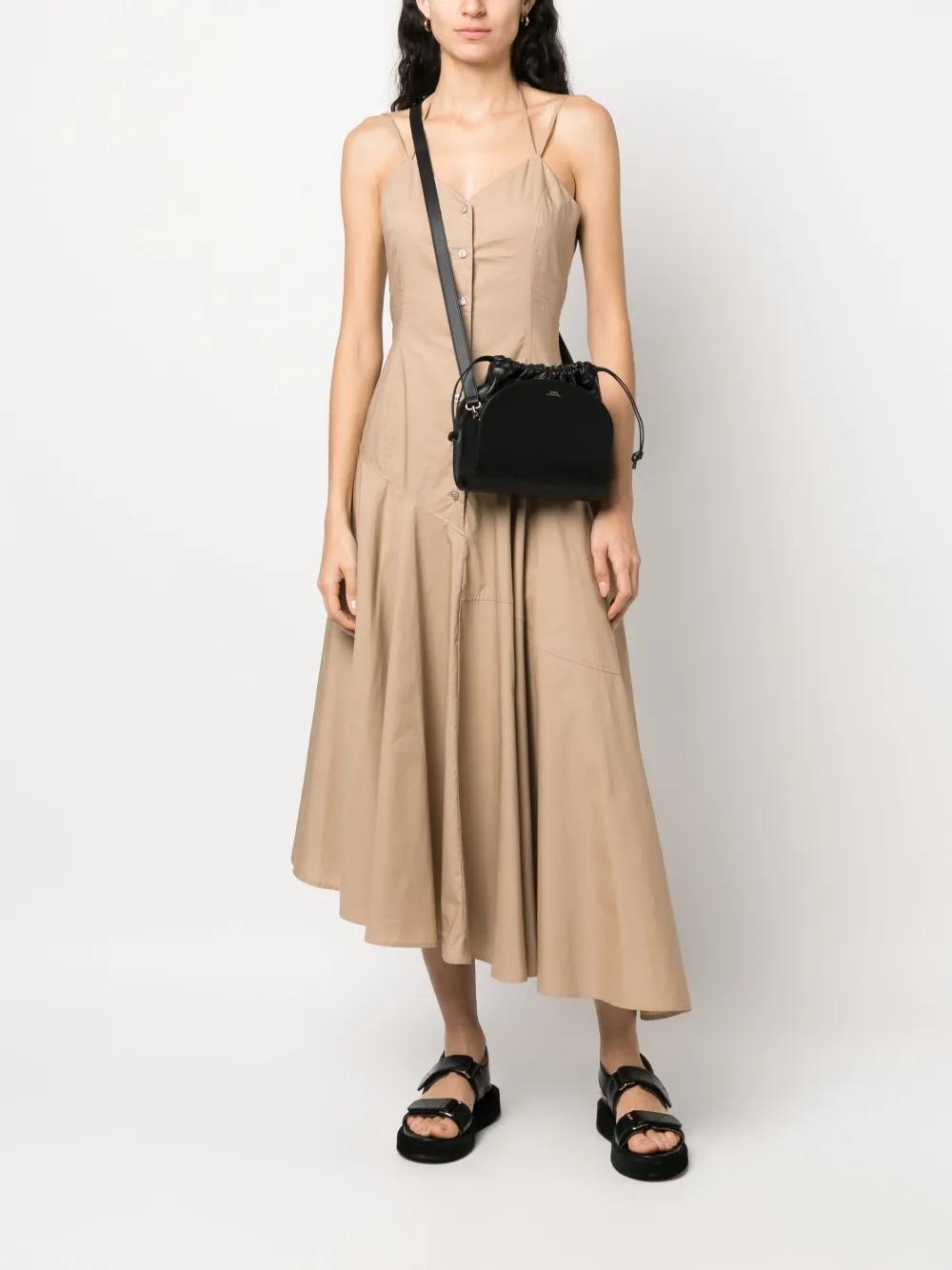 APC Demi Lune Pochon Crossbody Bag In Schwarz Product Image
