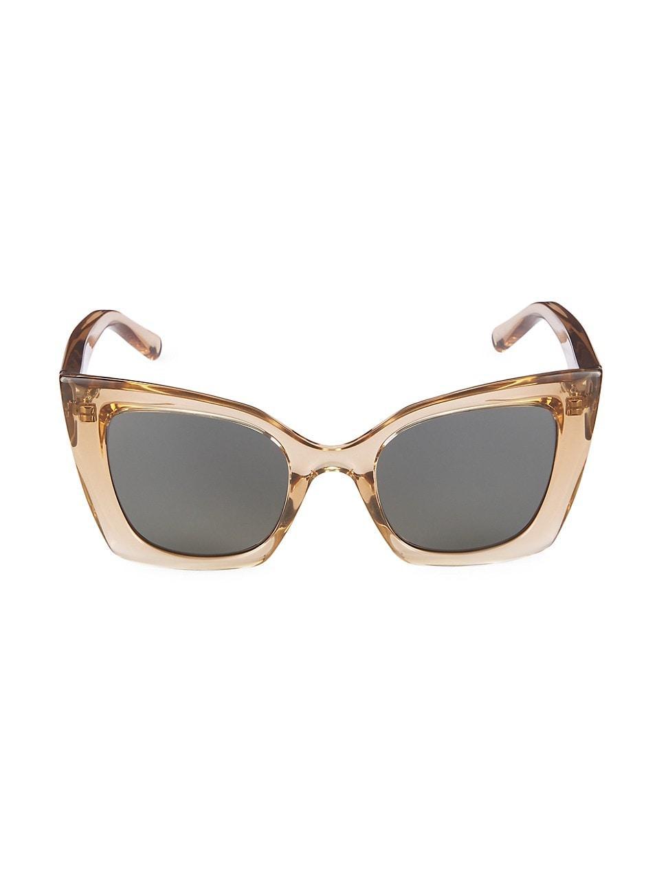 Womens Ultra Cat-Eye 51MM Cat-Eye Injection Sunglasses Product Image