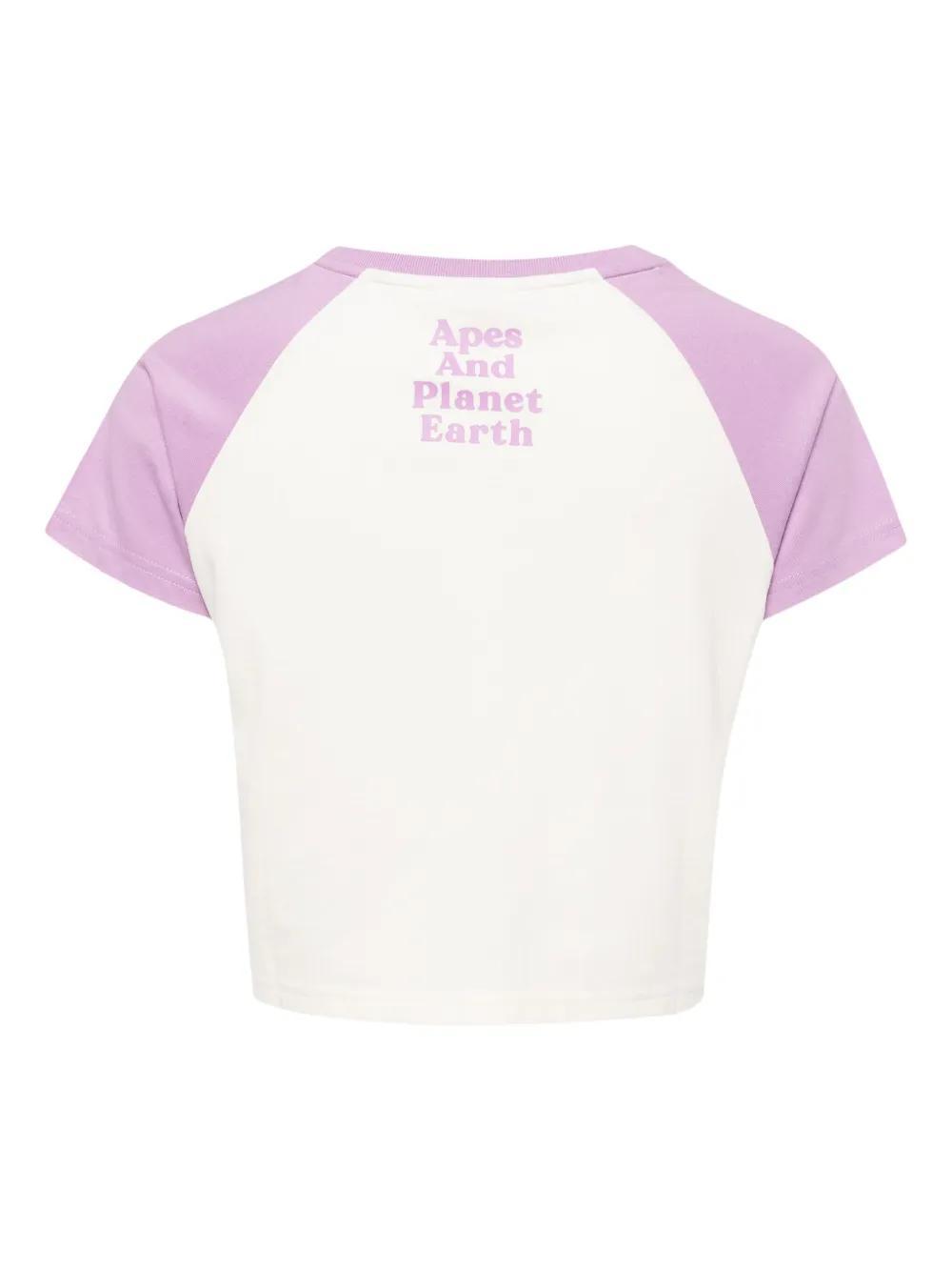 cherry-motif cropped T-shirt Product Image