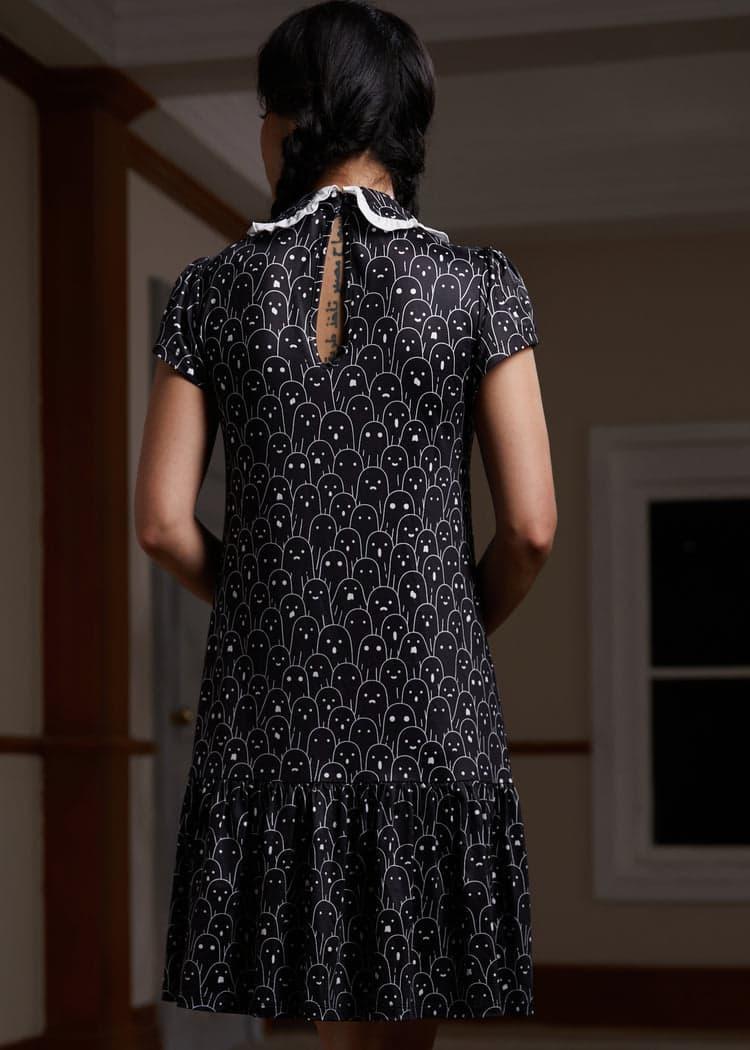 Mornings in the Mist Ruffle Dress Product Image