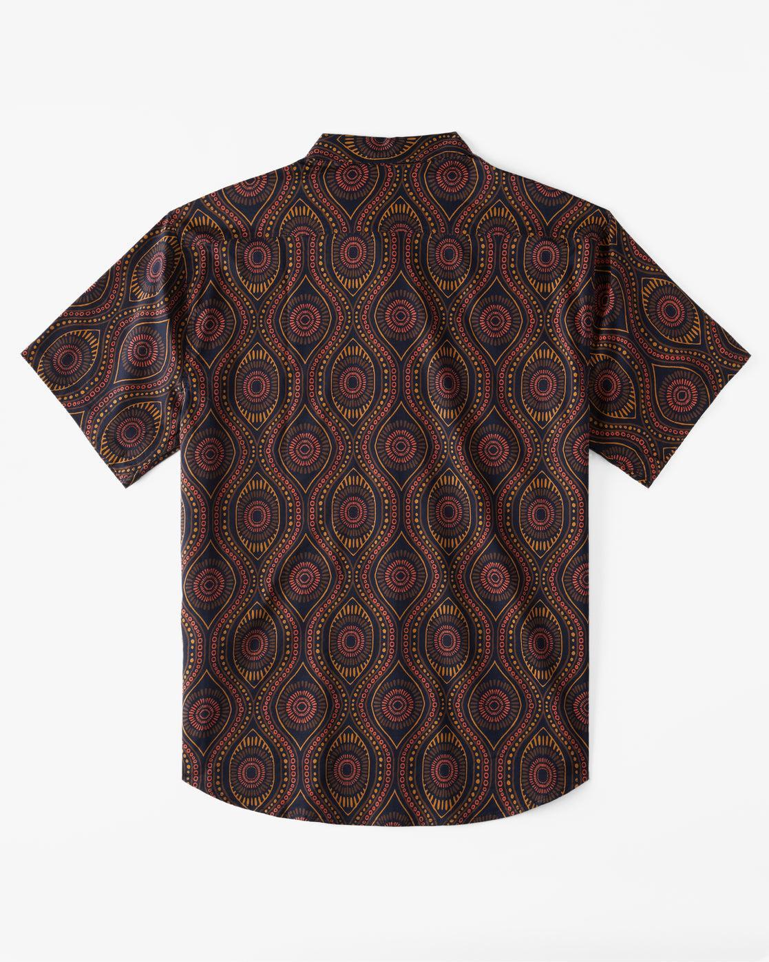 Sundays Short Sleeve Shirt - Rust Male Product Image