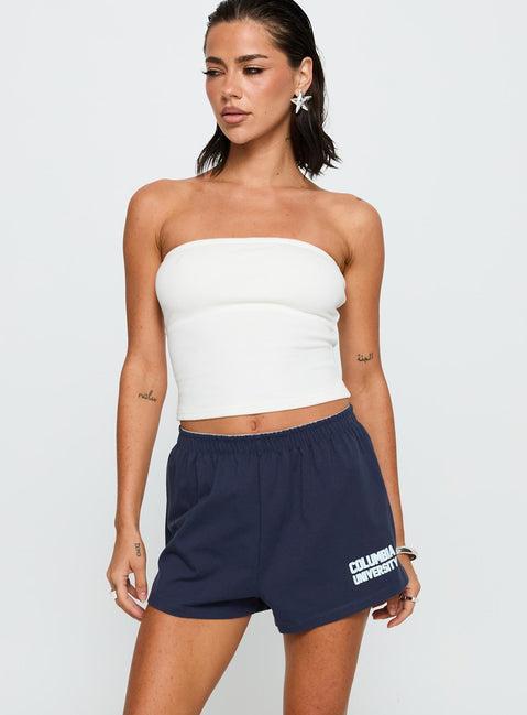 Columbia Soffee Shorts Navy Product Image