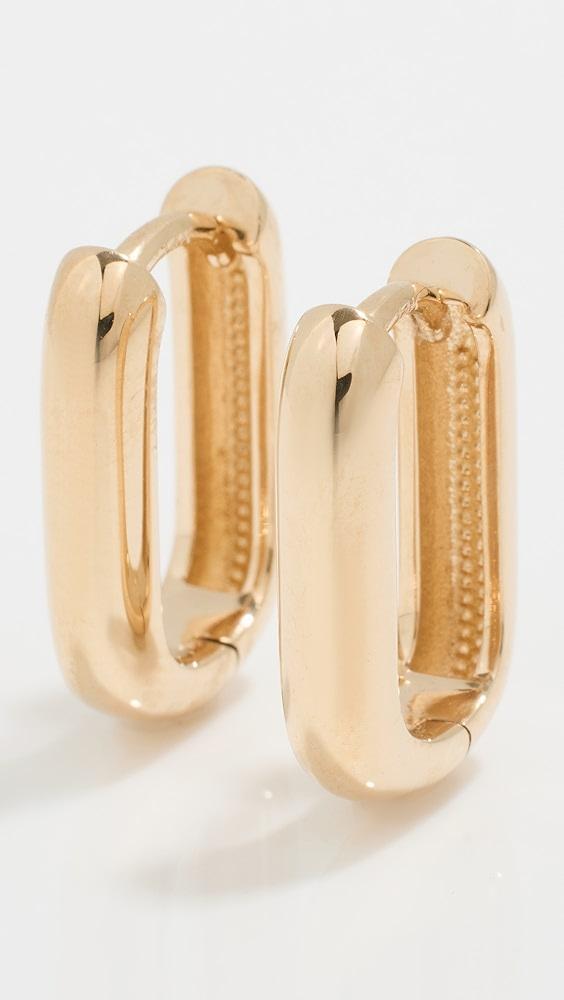 Zoe Chicco Simple 14k Gold Huggies | Shopbop Product Image