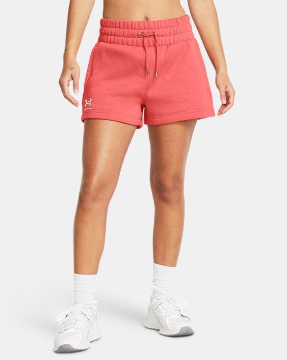 UA Icon Fleece Boxer Womens 2.75 Shorts Product Image
