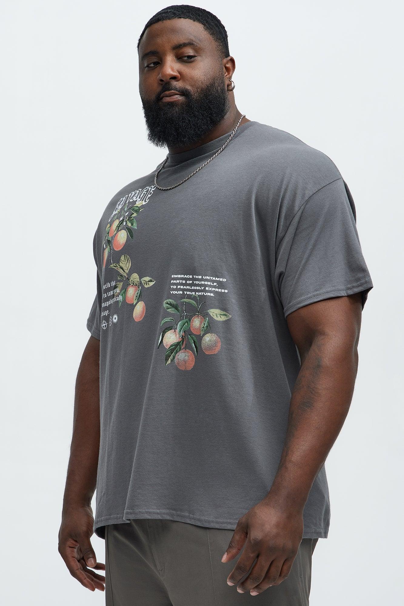 Savage True Nature Short Sleeve Tee - Charcoal Product Image