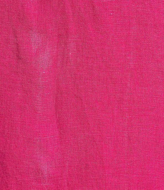 Tommy Bahama Ruffle Split V-Neck Sleeveless Side Pocket Dress Product Image