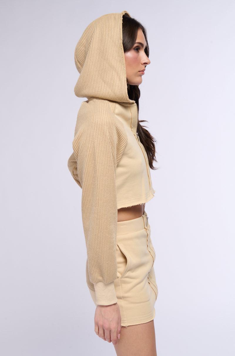 ALWAYS THINKING ZIP UP SWEATSHIRT Product Image