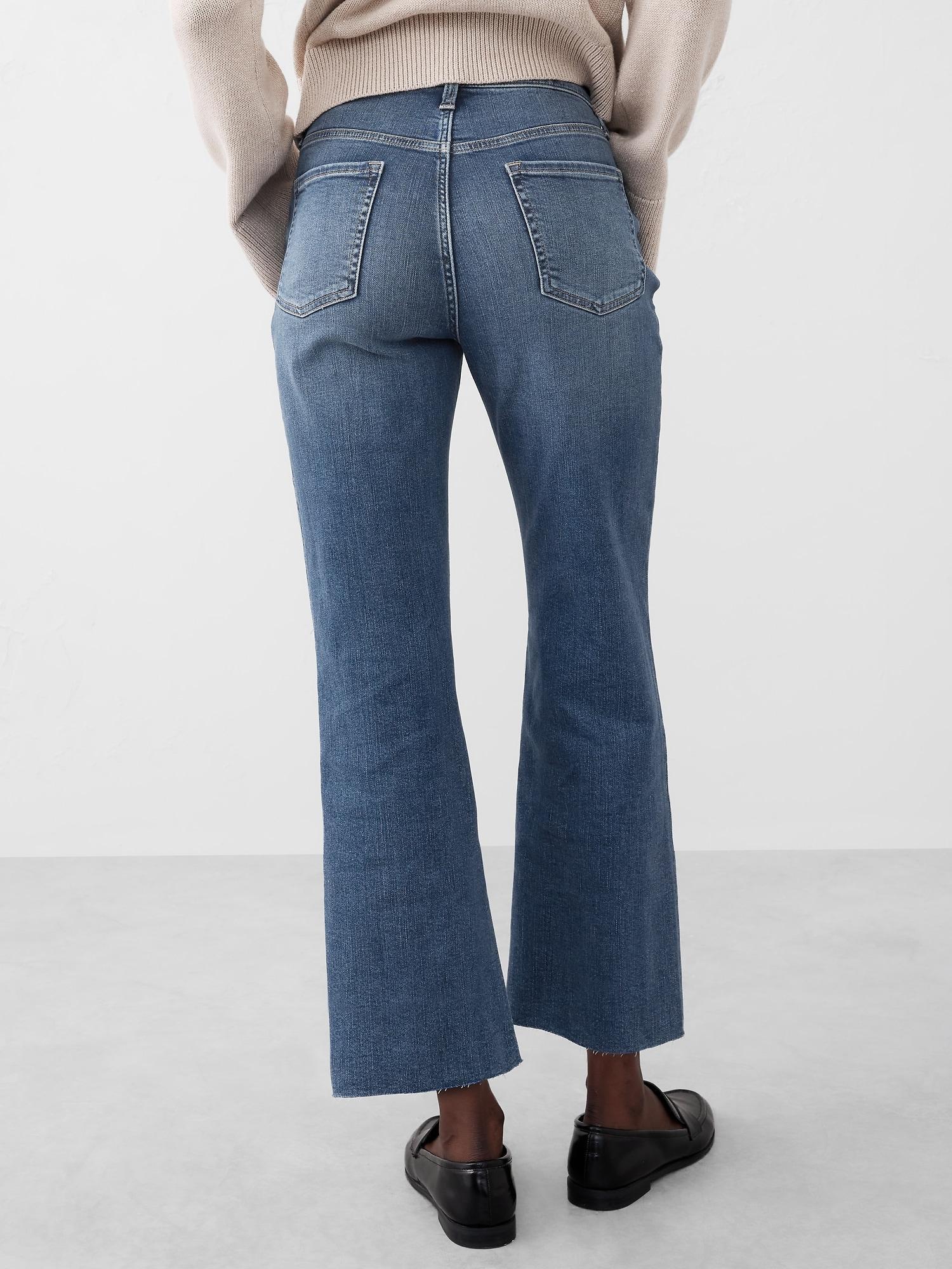 High-Rise Bootcut Cropped Jean Product Image