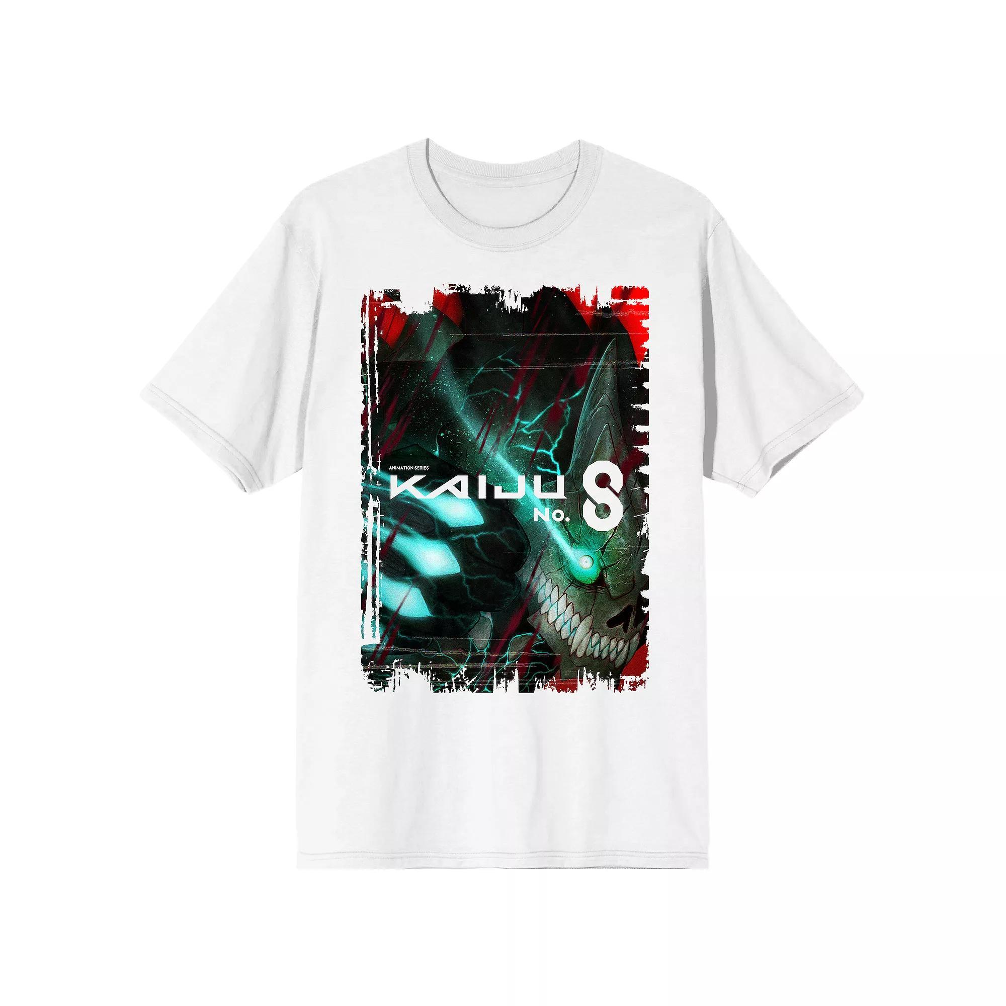 Men's Kaiju No. 8 Kafka Hibino Graphic Tee, Size: Large, White Product Image