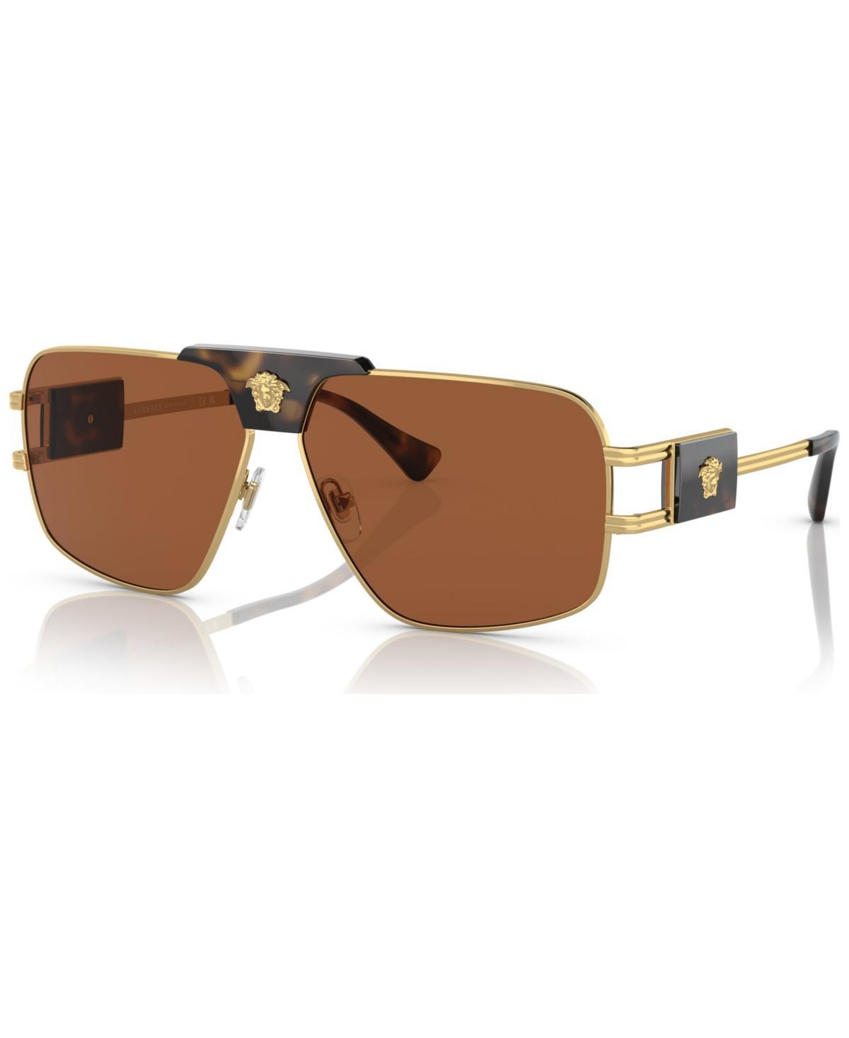 Versace Mens VE2251 63mm Pilot Sunglasses Product Image