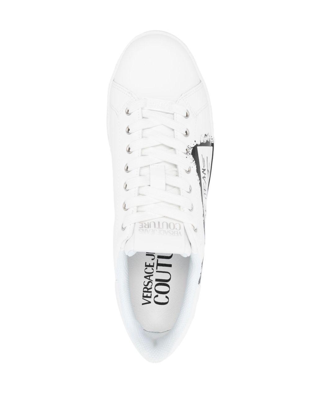 logo-print low-top sneakers  Product Image