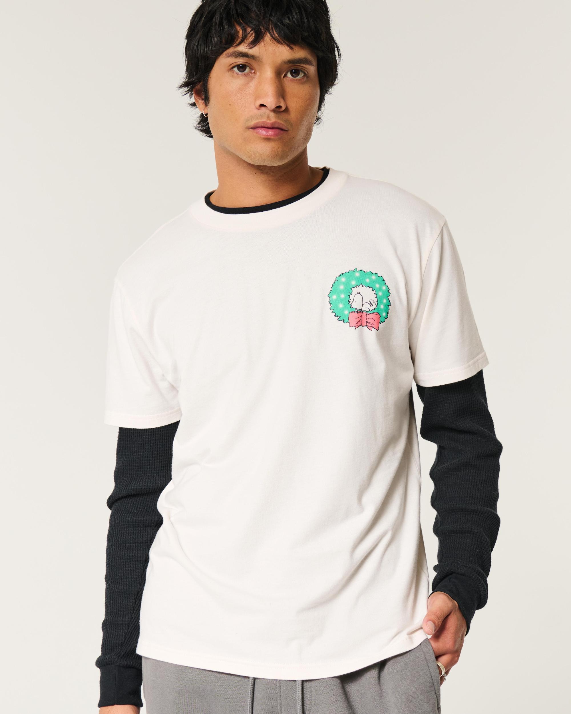 Relaxed Snoopy Graphic Tee Product Image