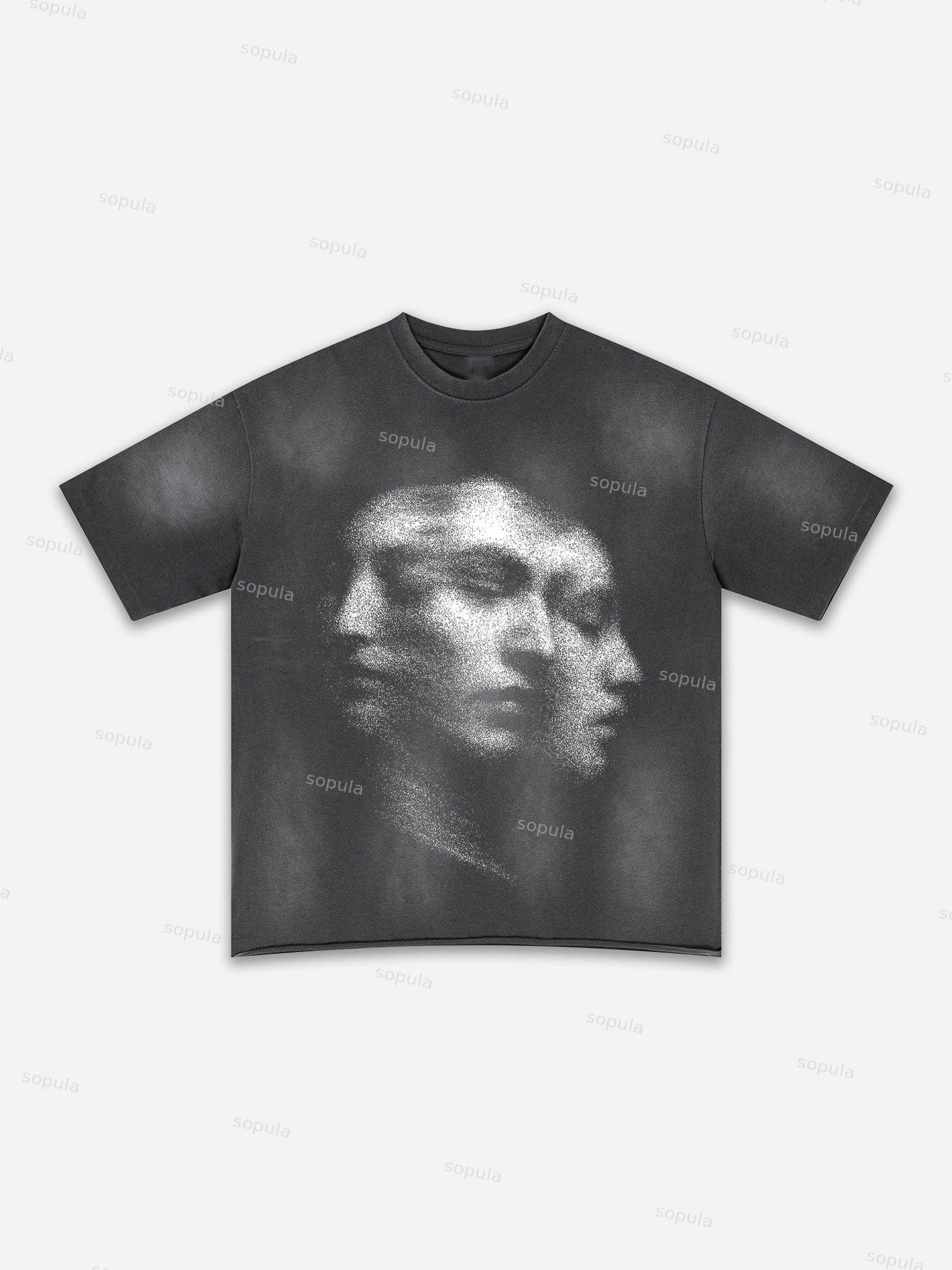Coors Banquet Rodeo Print Washed T-shirt Product Image