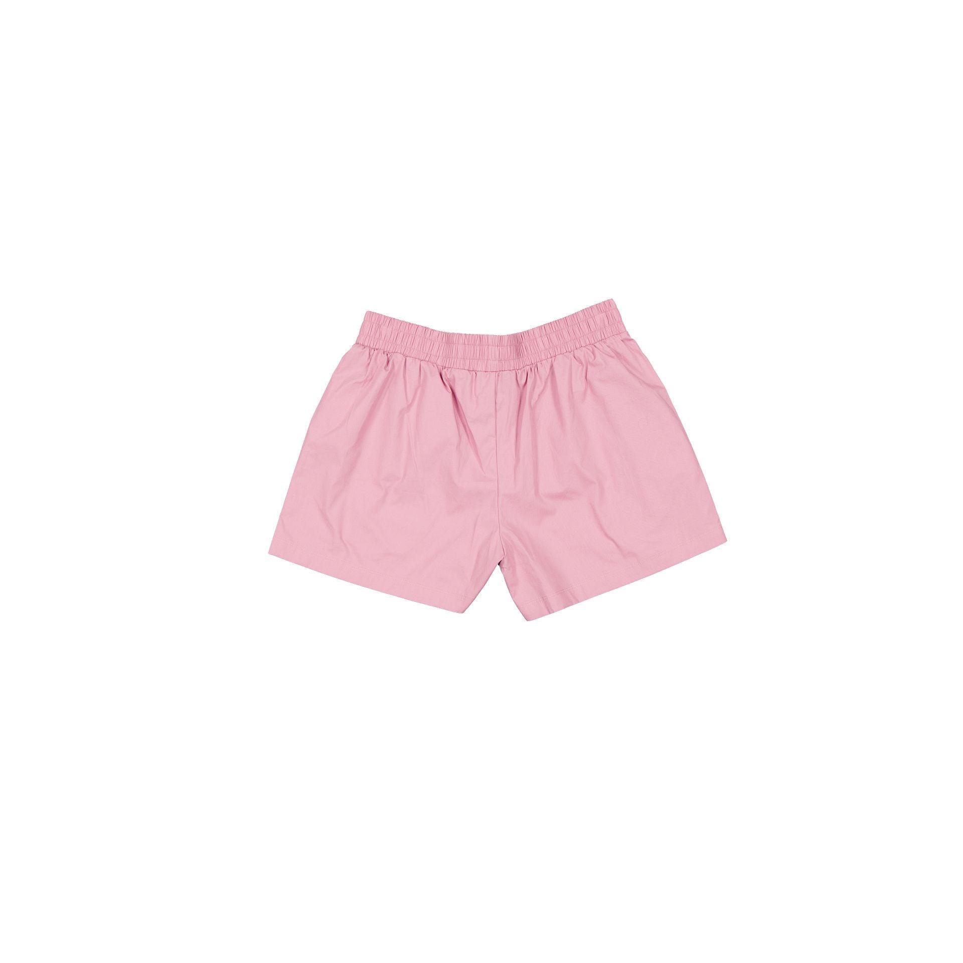 Los Angeles Dodgers Women's Cosmetic Pink Cotton Shorts Female Product Image
